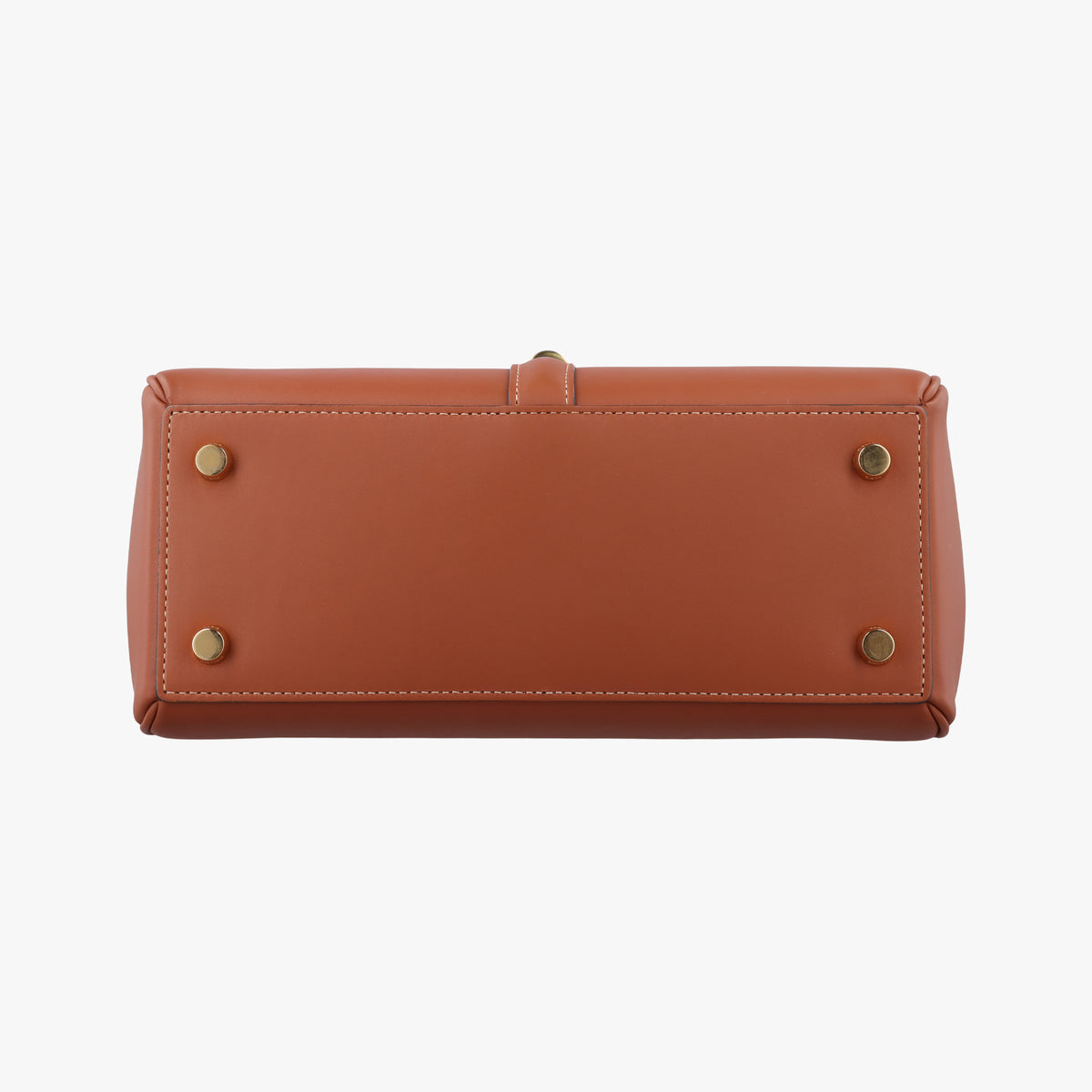 Pre-owned Celine 16 Mini Bag Brown Calfskin 188003 shoulderbag | stylenewstar