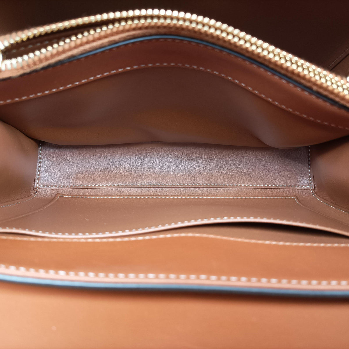 Pre-owned Celine 16 Mini Bag Brown Calfskin 188003 shoulderbag | stylenewstar