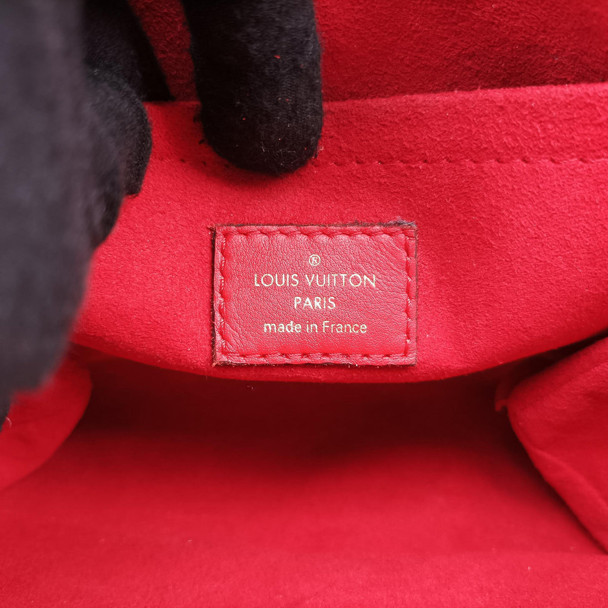 Vintage Louis Vuitton Locky BB Monogram/Brown×Coqulicot Monogram canvas×calf leather M44322 shoulderbag | stylenewstar
