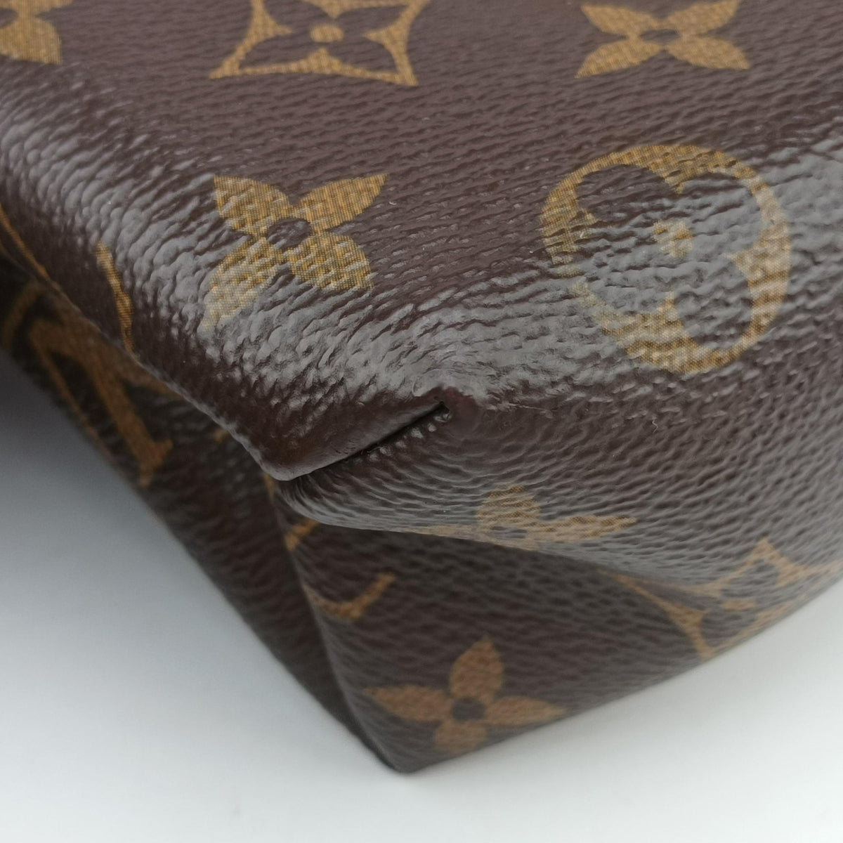 Vintage Louis Vuitton Locky BB Monogram/Brown×Coqulicot Monogram canvas×calf leather M44322 shoulderbag | stylenewstar