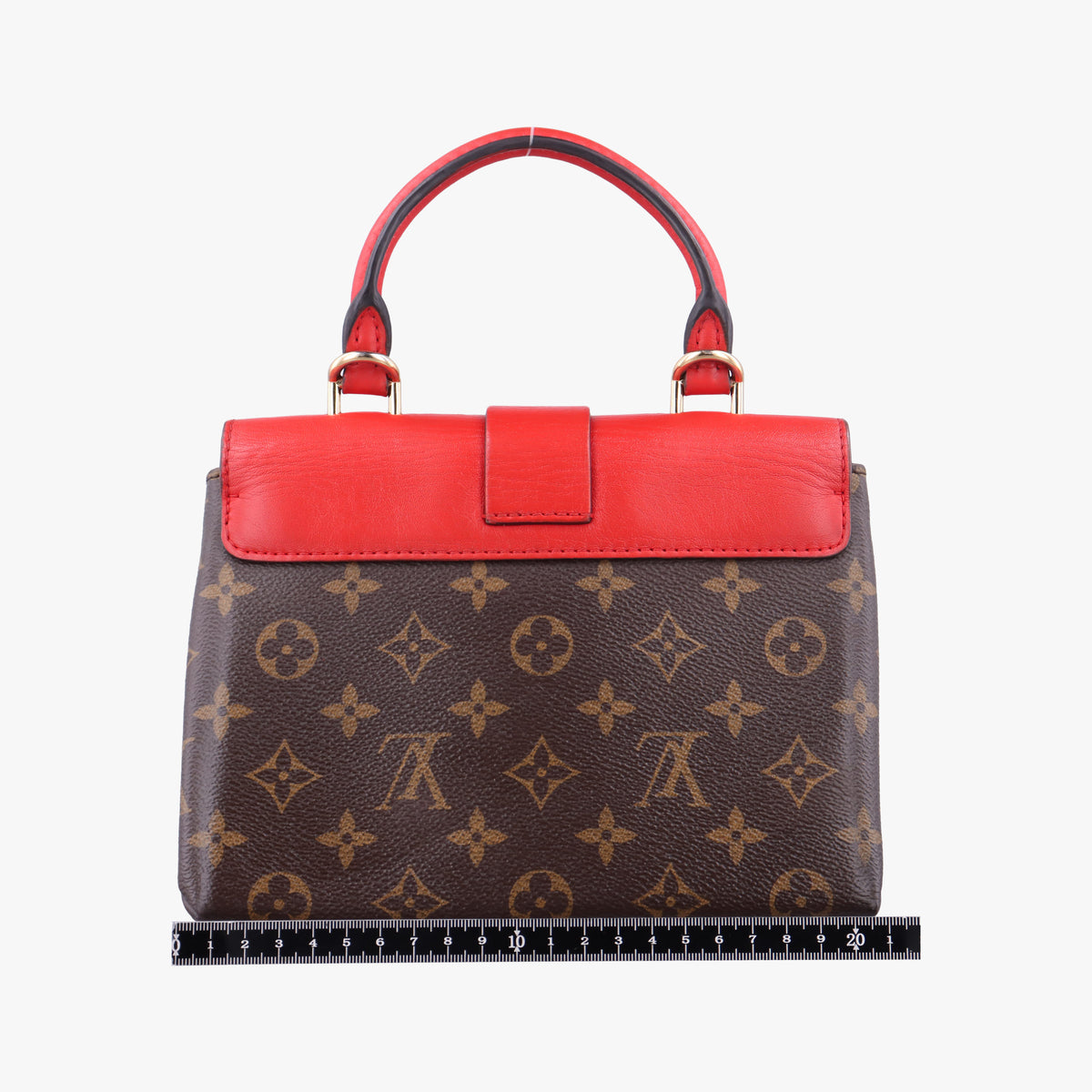 Vintage Louis Vuitton Locky BB Monogram/Brown×Coqulicot Monogram canvas×calf leather M44322 shoulderbag | stylenewstar