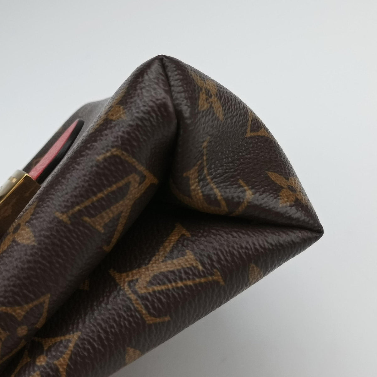Vintage Louis Vuitton Locky BB Monogram/Brown×Coqulicot Monogram canvas×calf leather M44322 shoulderbag | stylenewstar