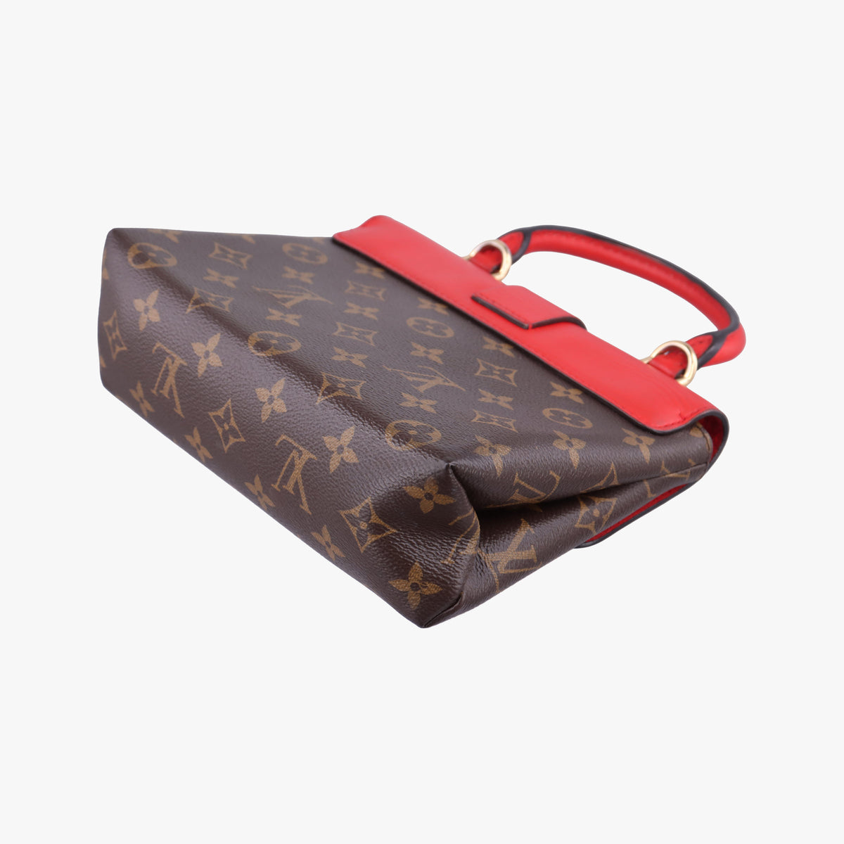 Vintage Louis Vuitton Locky BB Monogram/Brown×Coqulicot Monogram canvas×calf leather M44322 shoulderbag | stylenewstar