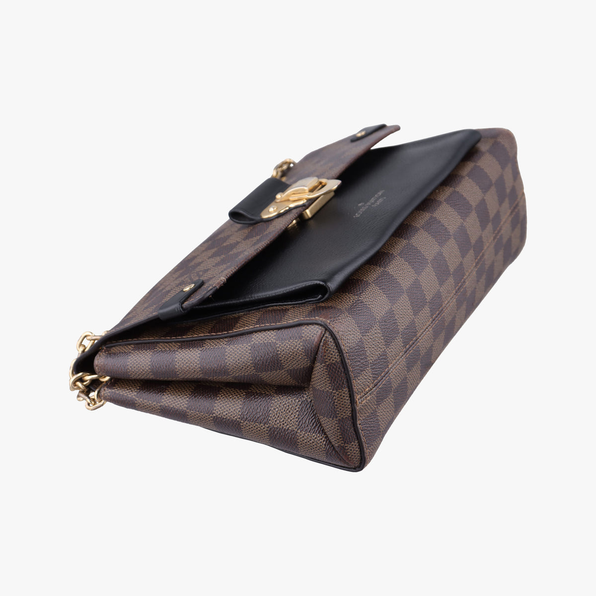 Secondhand Louis Vuitton Vavin PM EBENE×Noir Damier Canvas×calf leather N40108 shoulderbag | stylenewstar