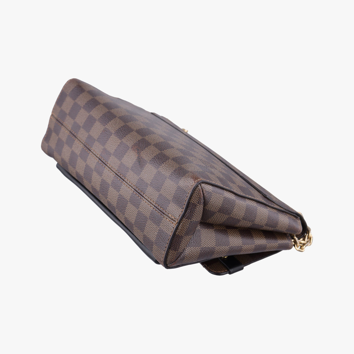 Pre-owned Louis Vuitton Vavin PM EBENE×Noir Damier Canvas×calf leather N40108 shoulderbag | stylenewstar