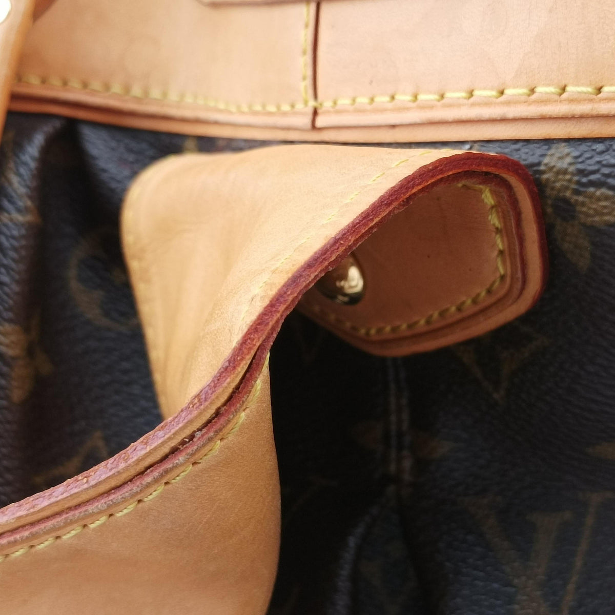 Pre-owned Louis Vuitton VINTAGE BOETIE MM Brown Monogram Canvas M45714 handbag | stylenewstar
