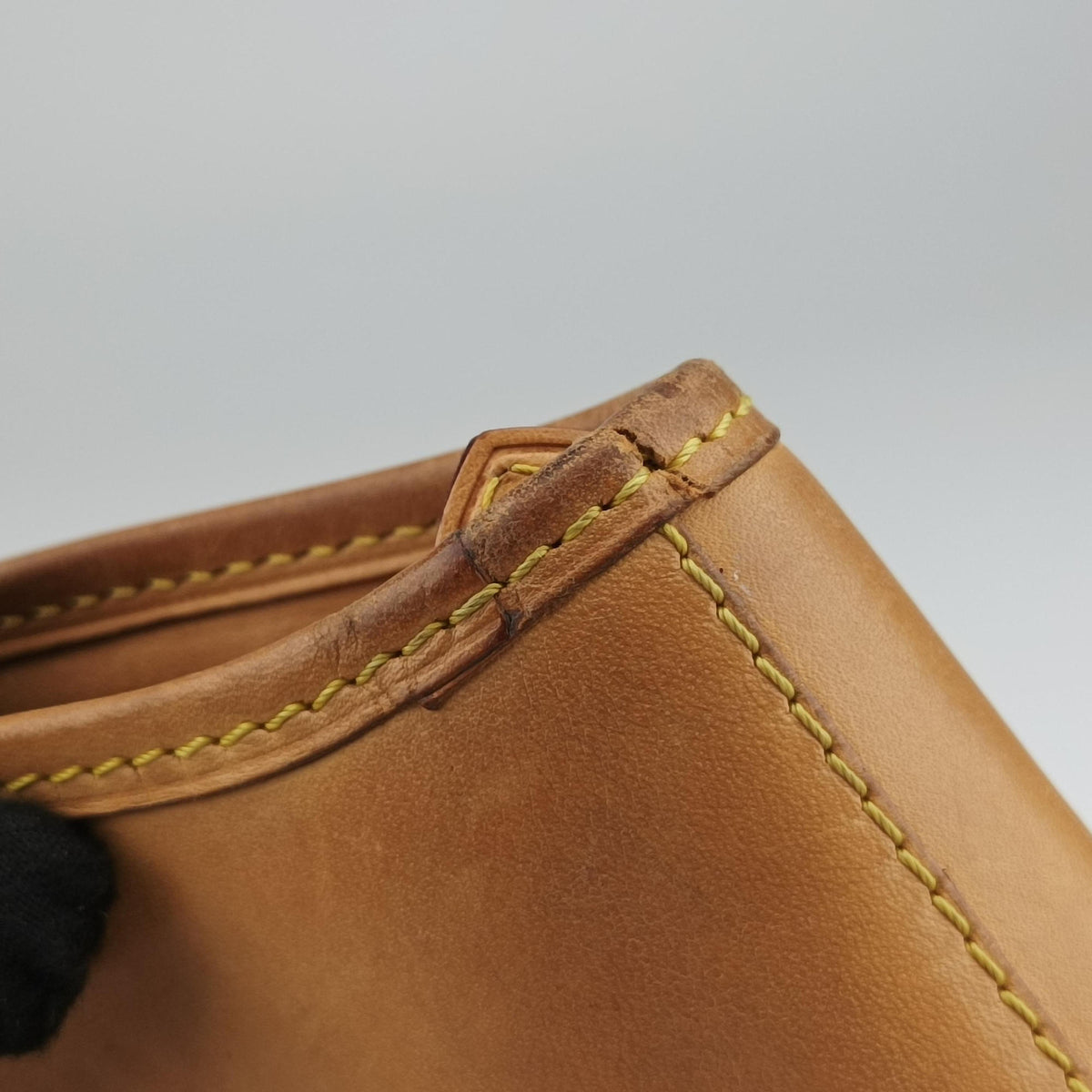 Pre-owned Louis Vuitton VINTAGE BOETIE MM Brown Monogram Canvas M45714 handbag | stylenewstar
