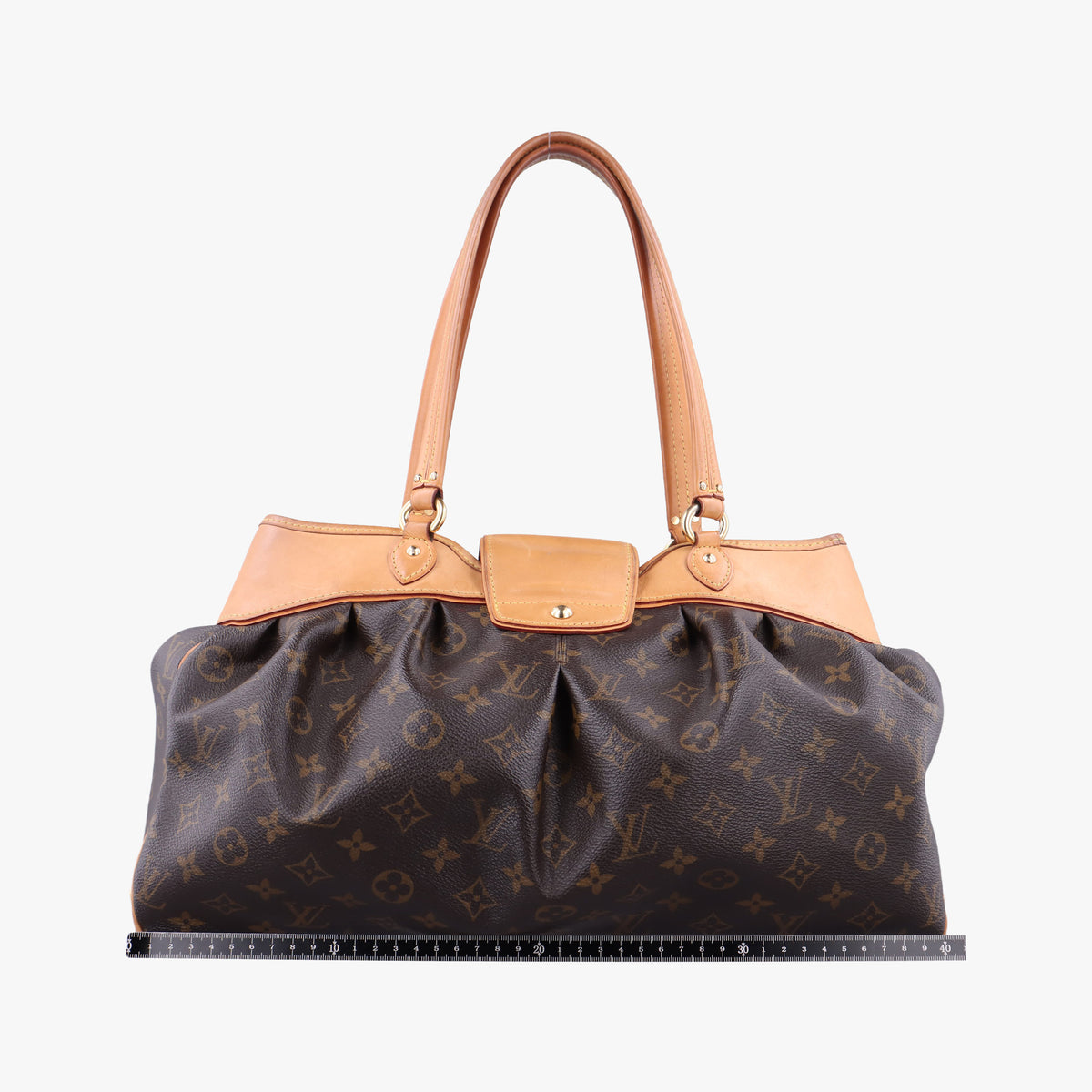 Pre-owned Louis Vuitton VINTAGE BOETIE MM Brown Monogram Canvas M45714 handbag | stylenewstar