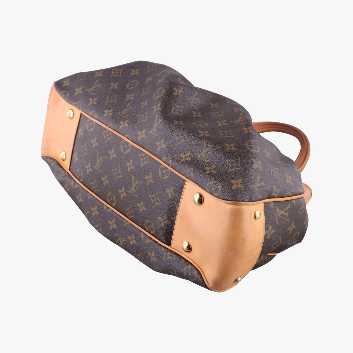 Pre-owned Louis Vuitton VINTAGE BOETIE MM Brown Monogram Canvas M45714 handbag | stylenewstar