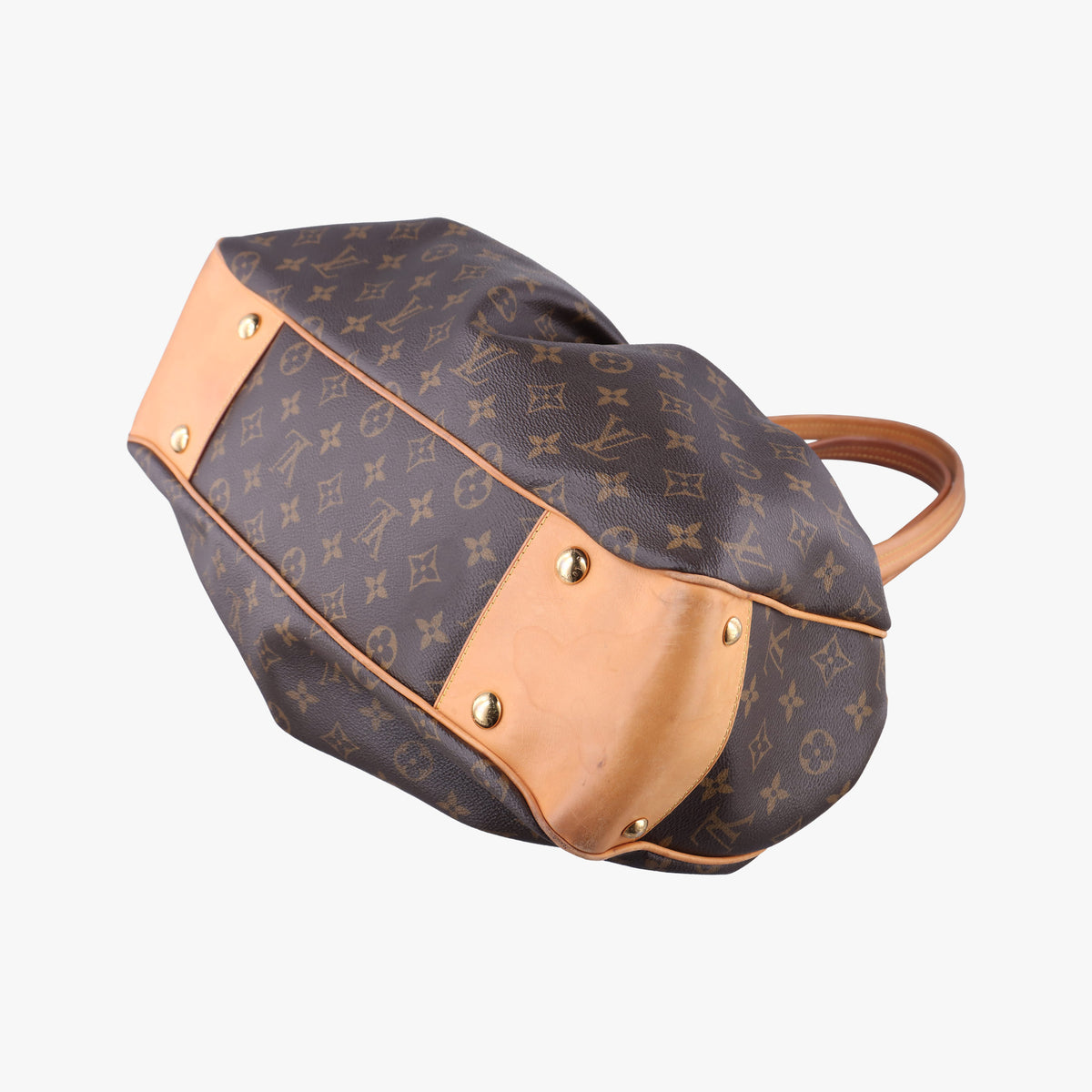 Pre-owned Louis Vuitton VINTAGE BOETIE MM Brown Monogram Canvas M45714 handbag | stylenewstar