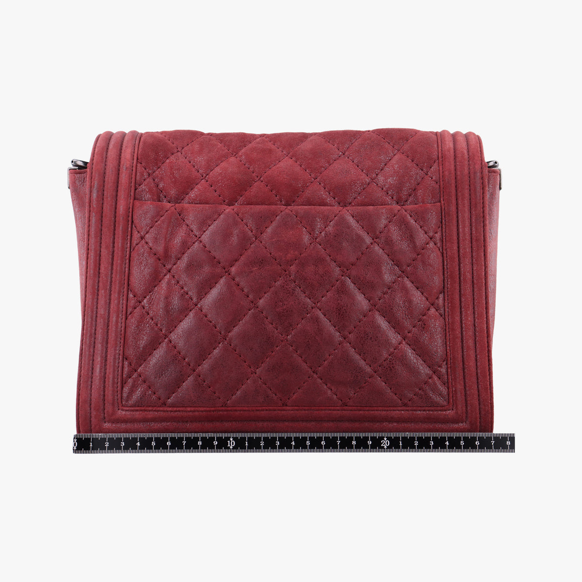 Pre-owned Chanel BOY CHANEL Red Leather A67951 shoulderbag | stylenewstar