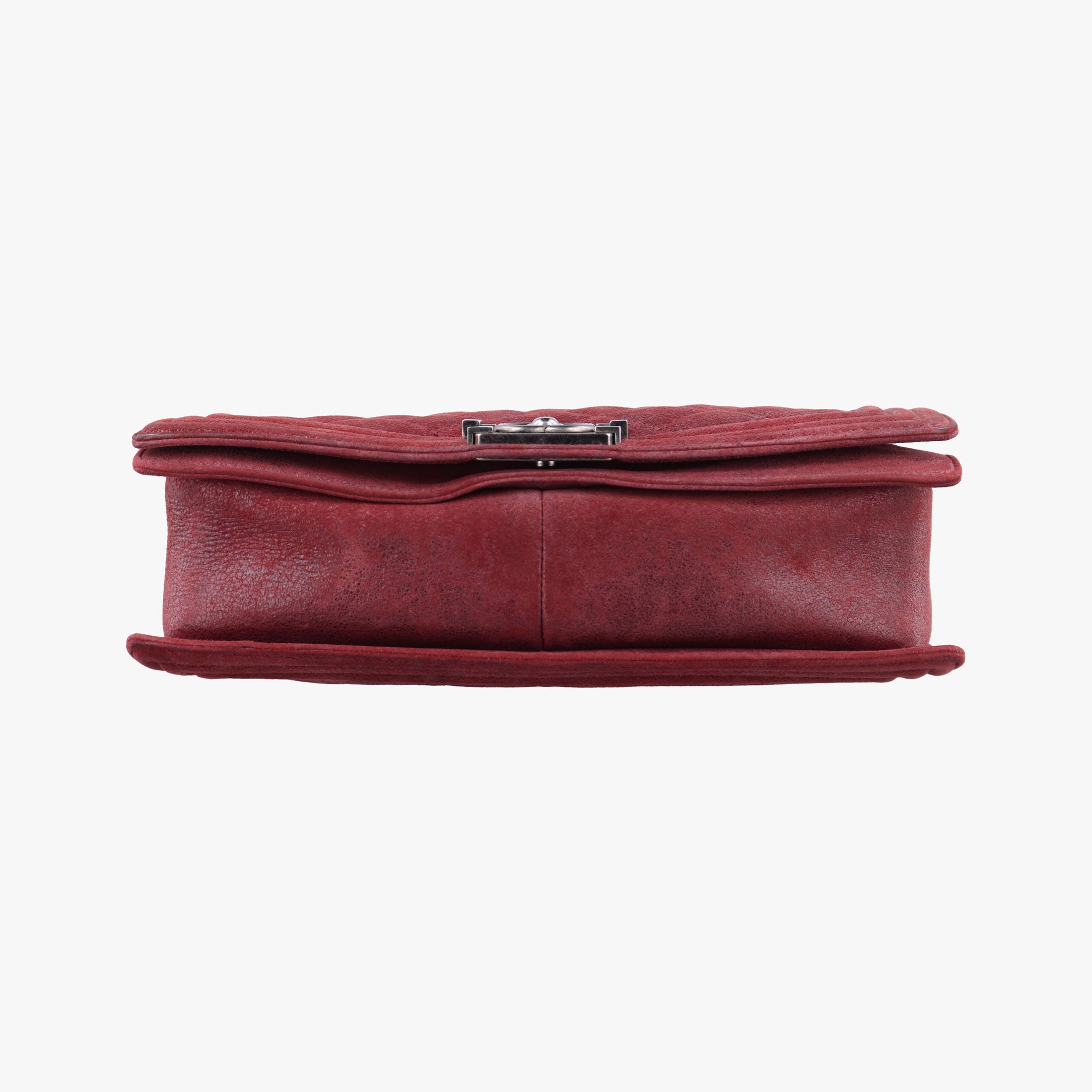 Pre-owned Chanel BOY CHANEL Red Leather A67951 shoulderbag | stylenewstar