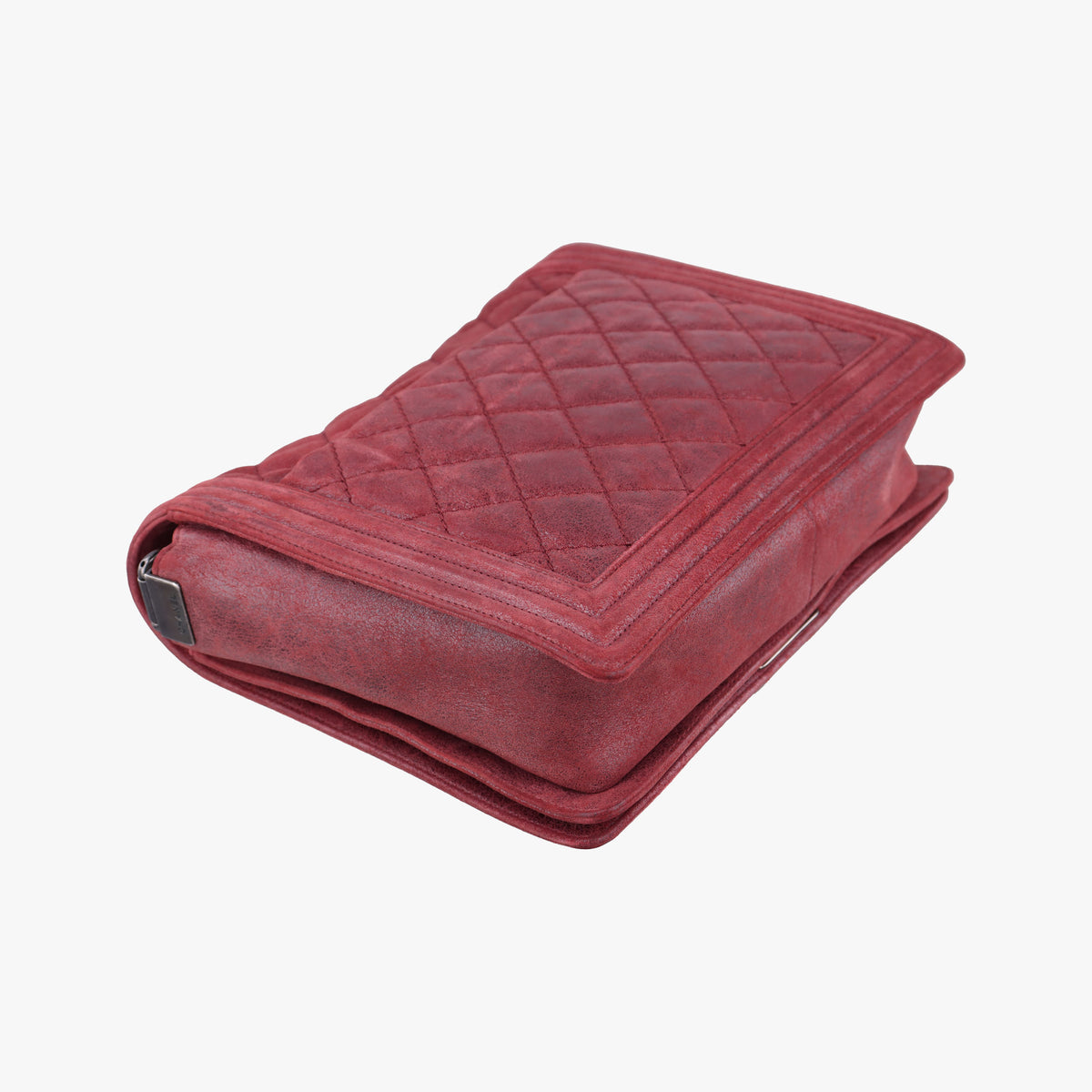 Pre-owned Chanel BOY CHANEL Red Leather A67951 shoulderbag | stylenewstar