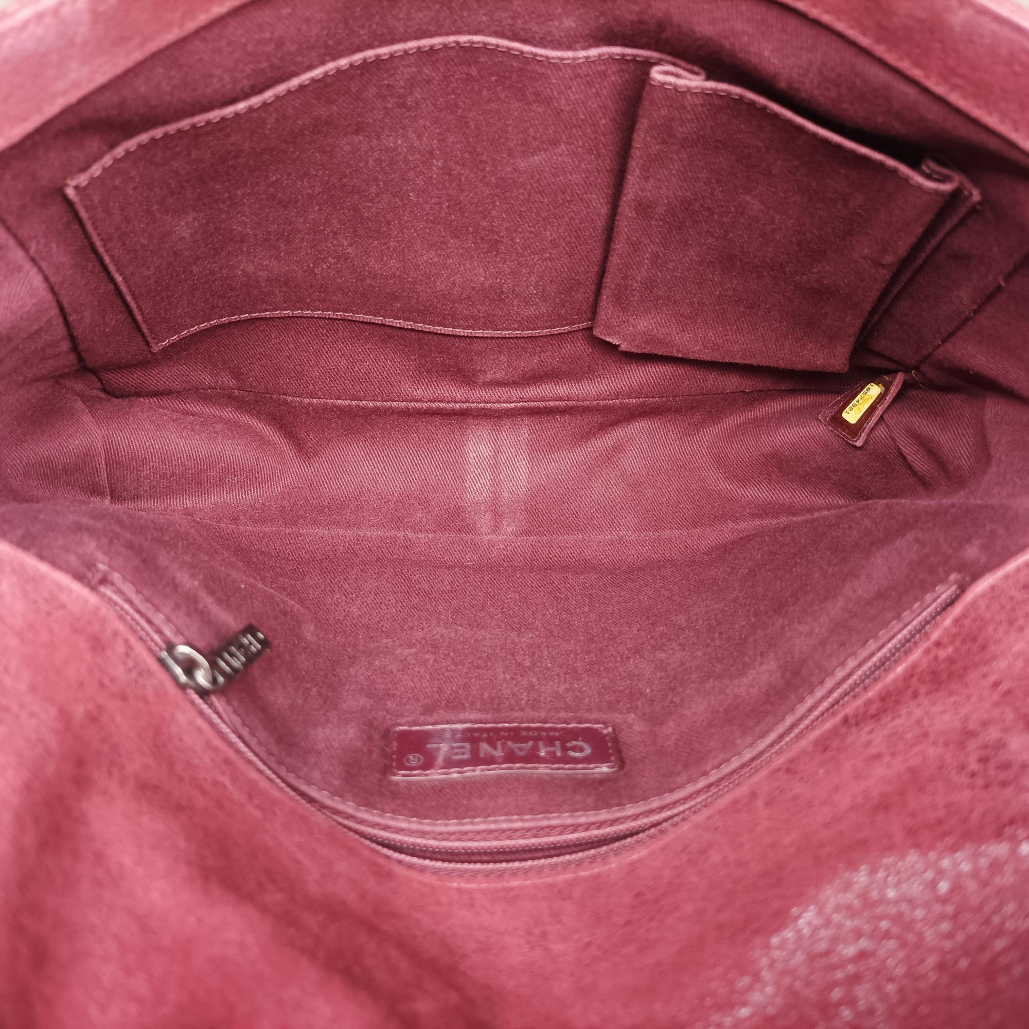 Pre-owned Chanel BOY CHANEL Red Leather A67951 shoulderbag | stylenewstar
