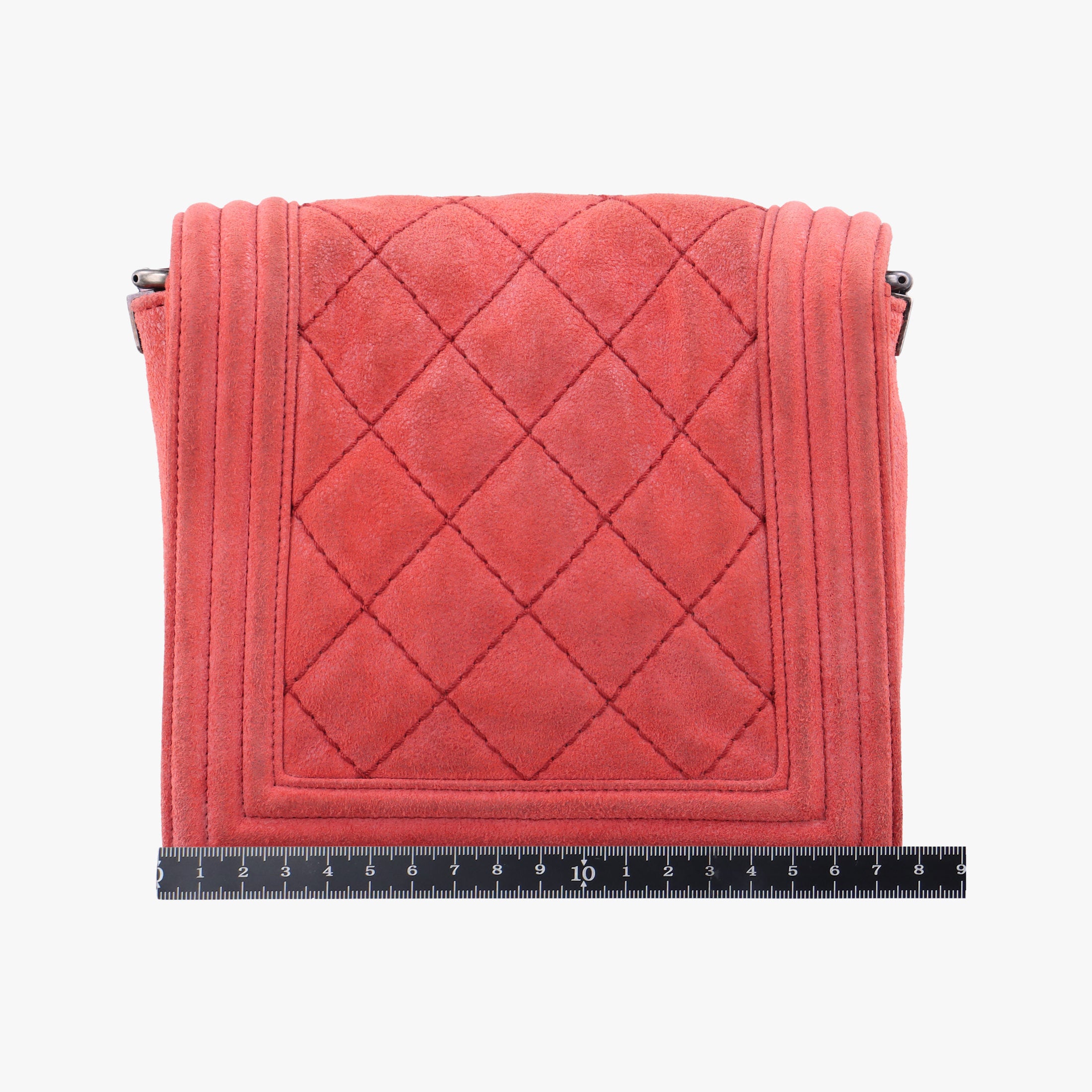 Pre-owned Chanel BOY CHANEL Red Leather A67952 shoulderbag | stylenewstar