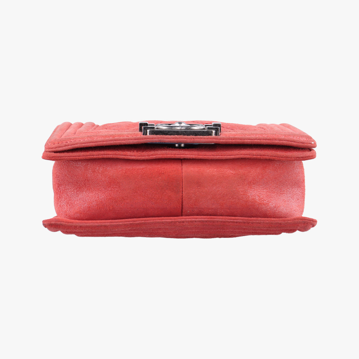 Pre-owned Chanel BOY CHANEL Red Leather A67952 shoulderbag | stylenewstar