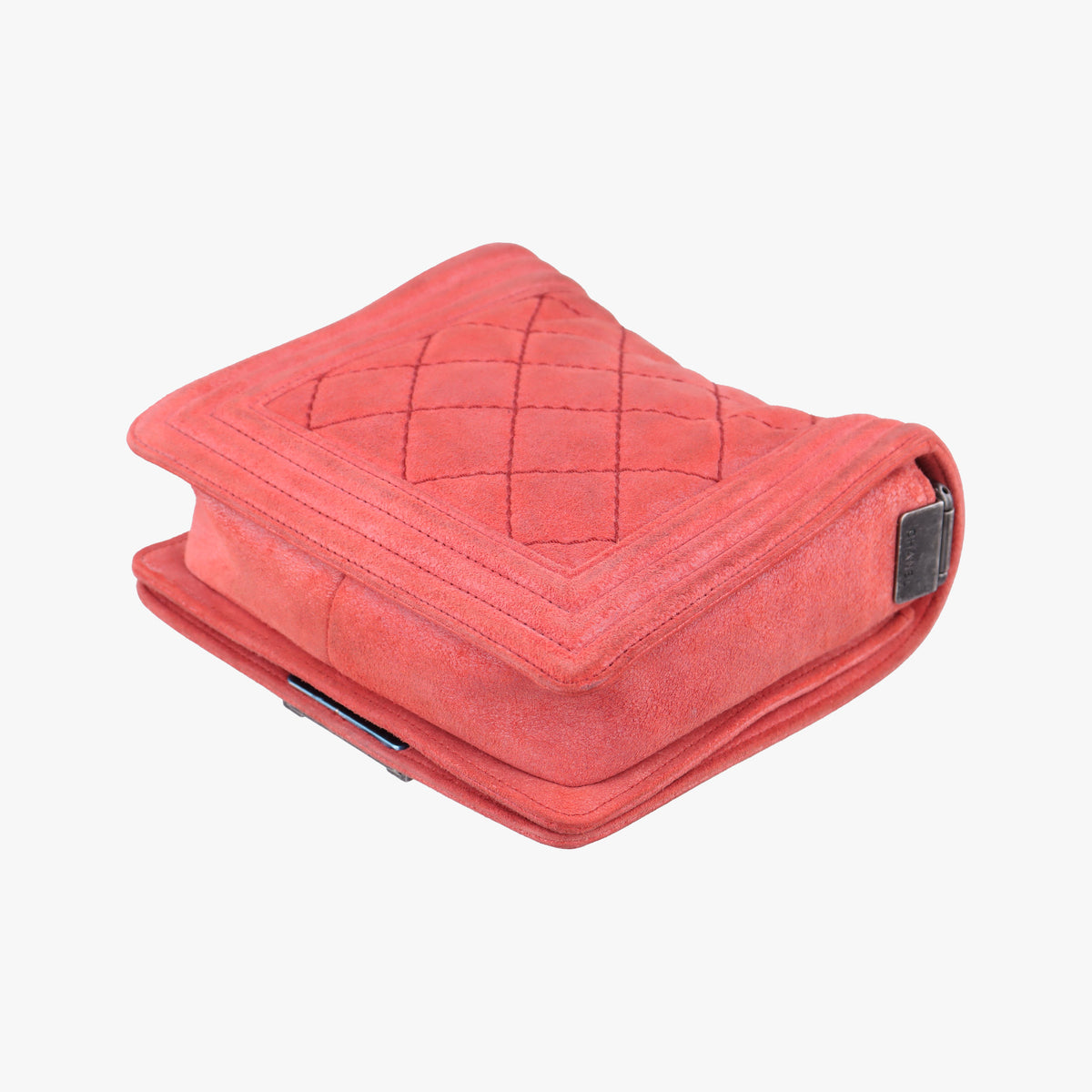 Pre-owned Chanel BOY CHANEL Red Leather A67952 shoulderbag | stylenewstar