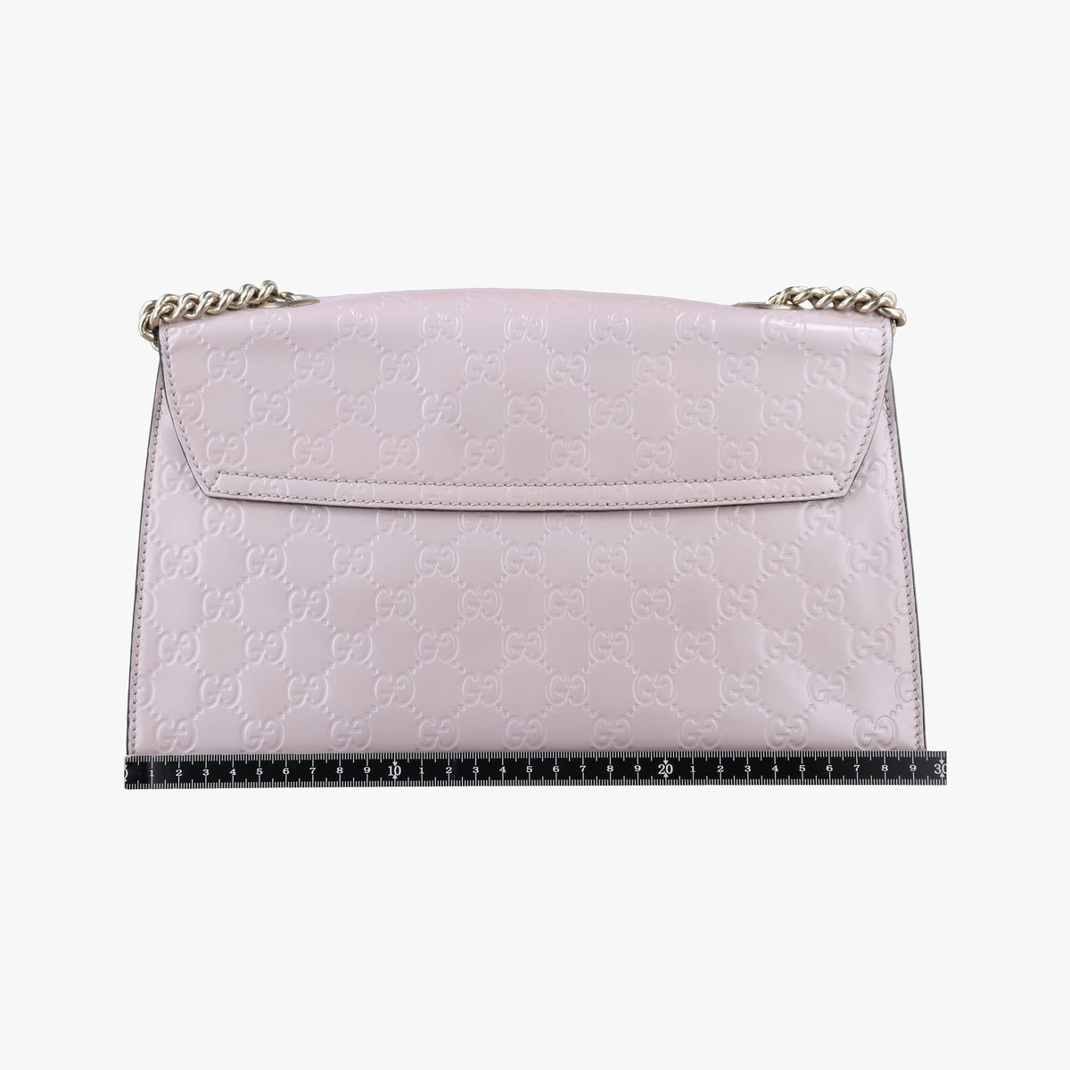Pre-owned Gucci Emily Pink Patent Leather 295402 shoulderbag | stylenewstar