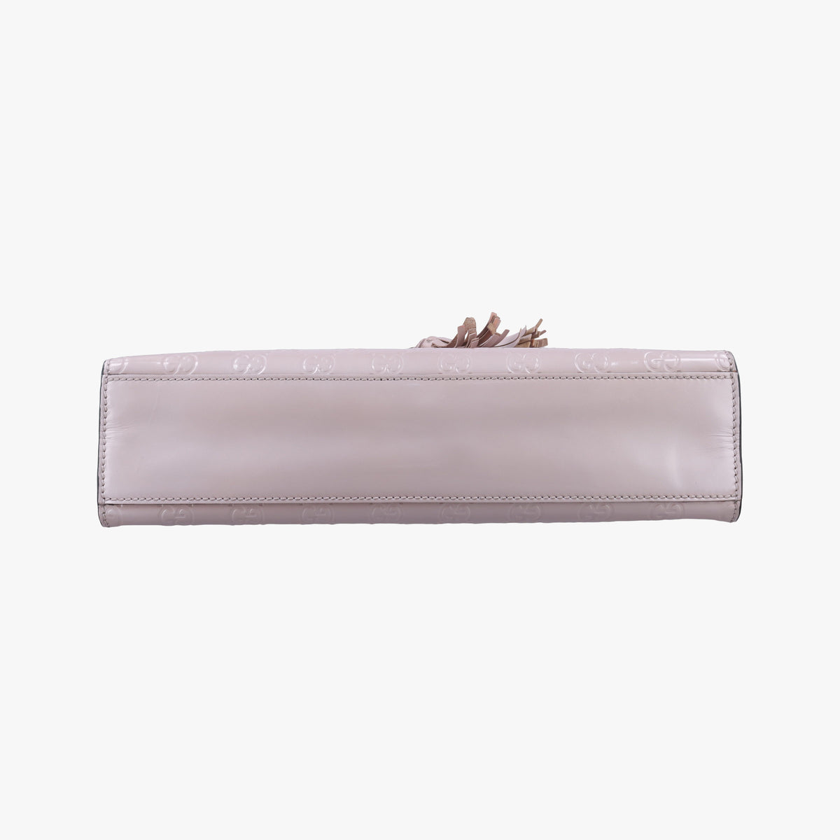 Pre-owned Gucci Emily Pink Patent Leather 295402 shoulderbag | stylenewstar
