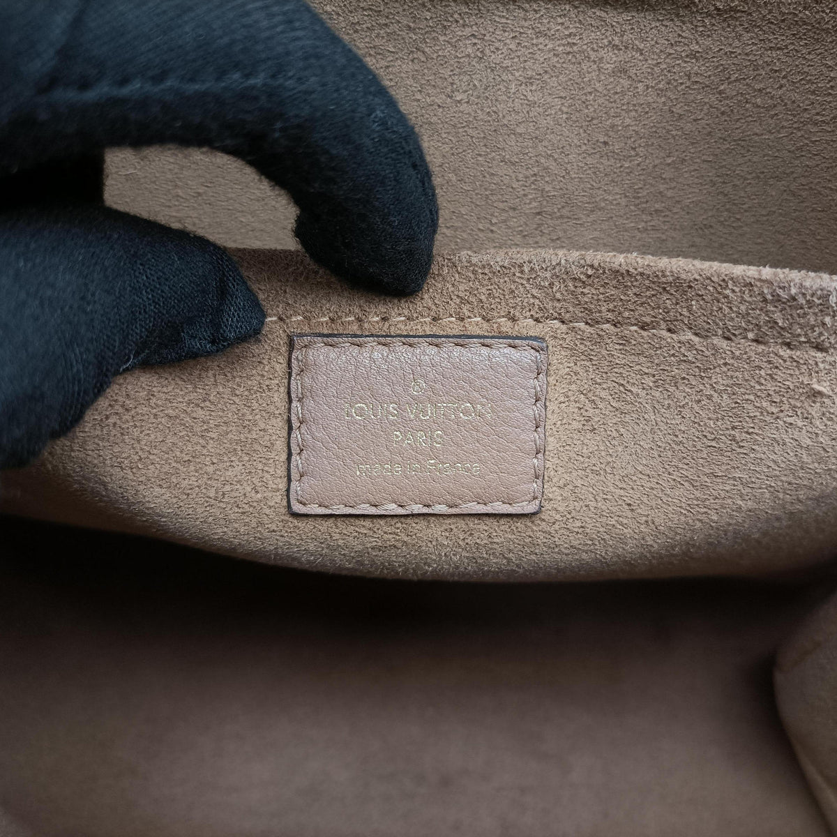 Vintage Louis Vuitton MARIGNAN brown×SESAME Monogram Canvas×calf leather M44544 shoulderbag | stylenewstar