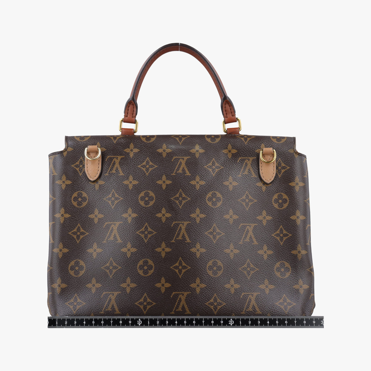 Vintage Louis Vuitton MARIGNAN brown×SESAME Monogram Canvas×calf leather M44544 shoulderbag | stylenewstar