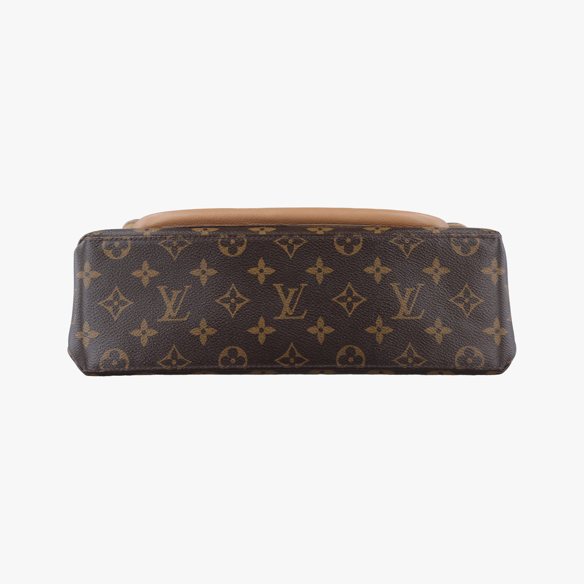 Vintage Louis Vuitton MARIGNAN brown×SESAME Monogram Canvas×calf leather M44544 shoulderbag | stylenewstar