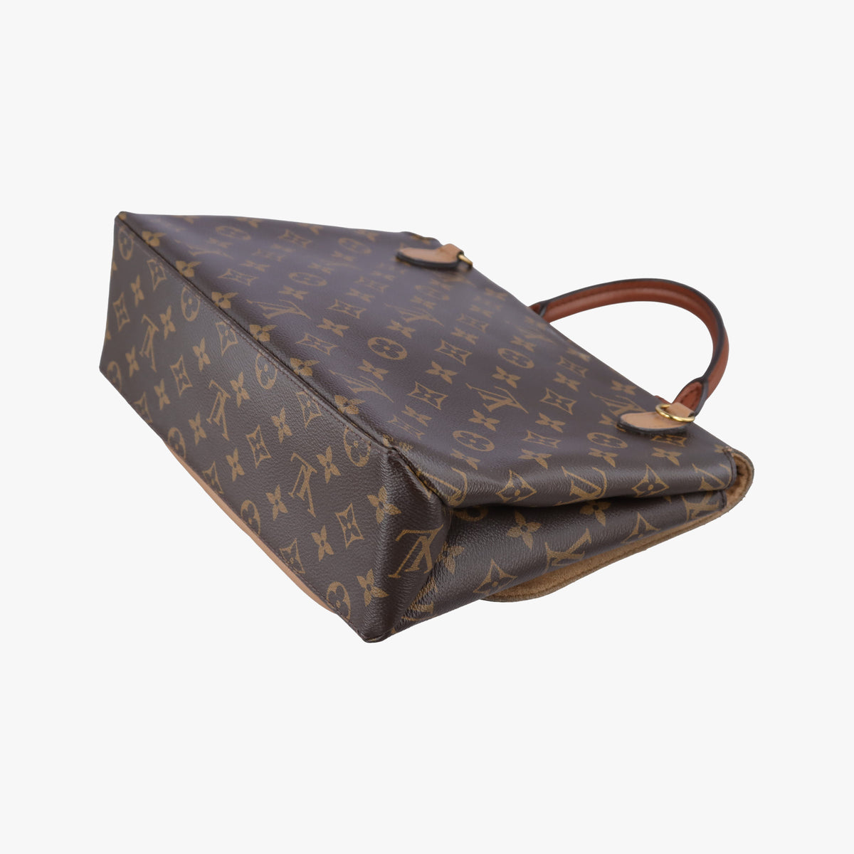 Vintage Louis Vuitton MARIGNAN brown×SESAME Monogram Canvas×calf leather M44544 shoulderbag | stylenewstar