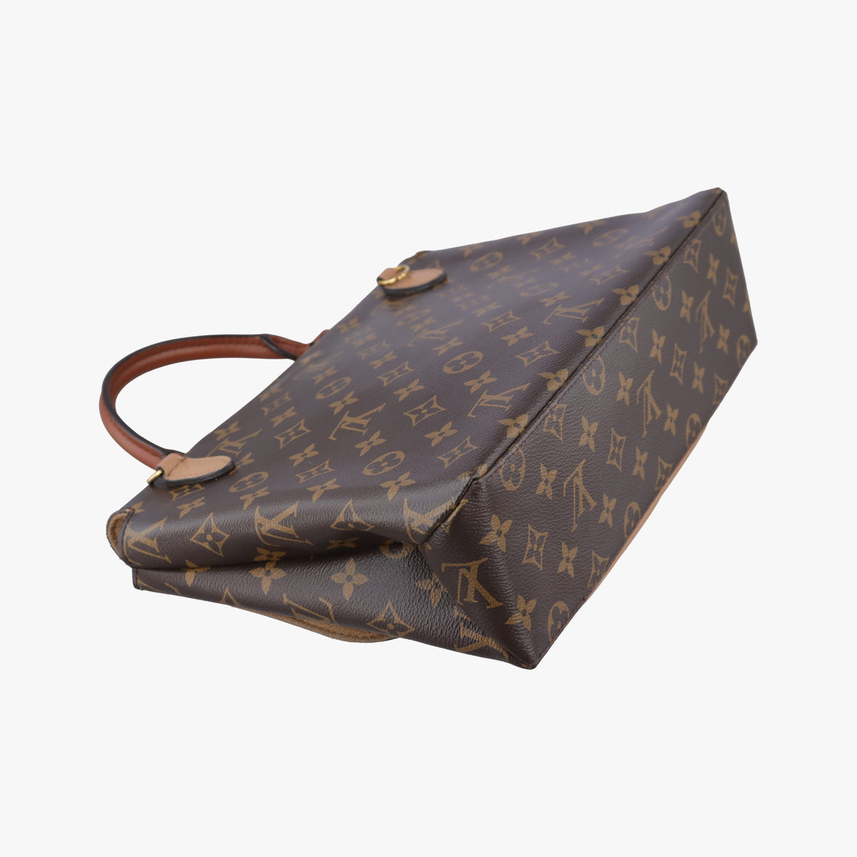 Vintage Louis Vuitton MARIGNAN brown×SESAME Monogram Canvas×calf leather M44544 shoulderbag | stylenewstar