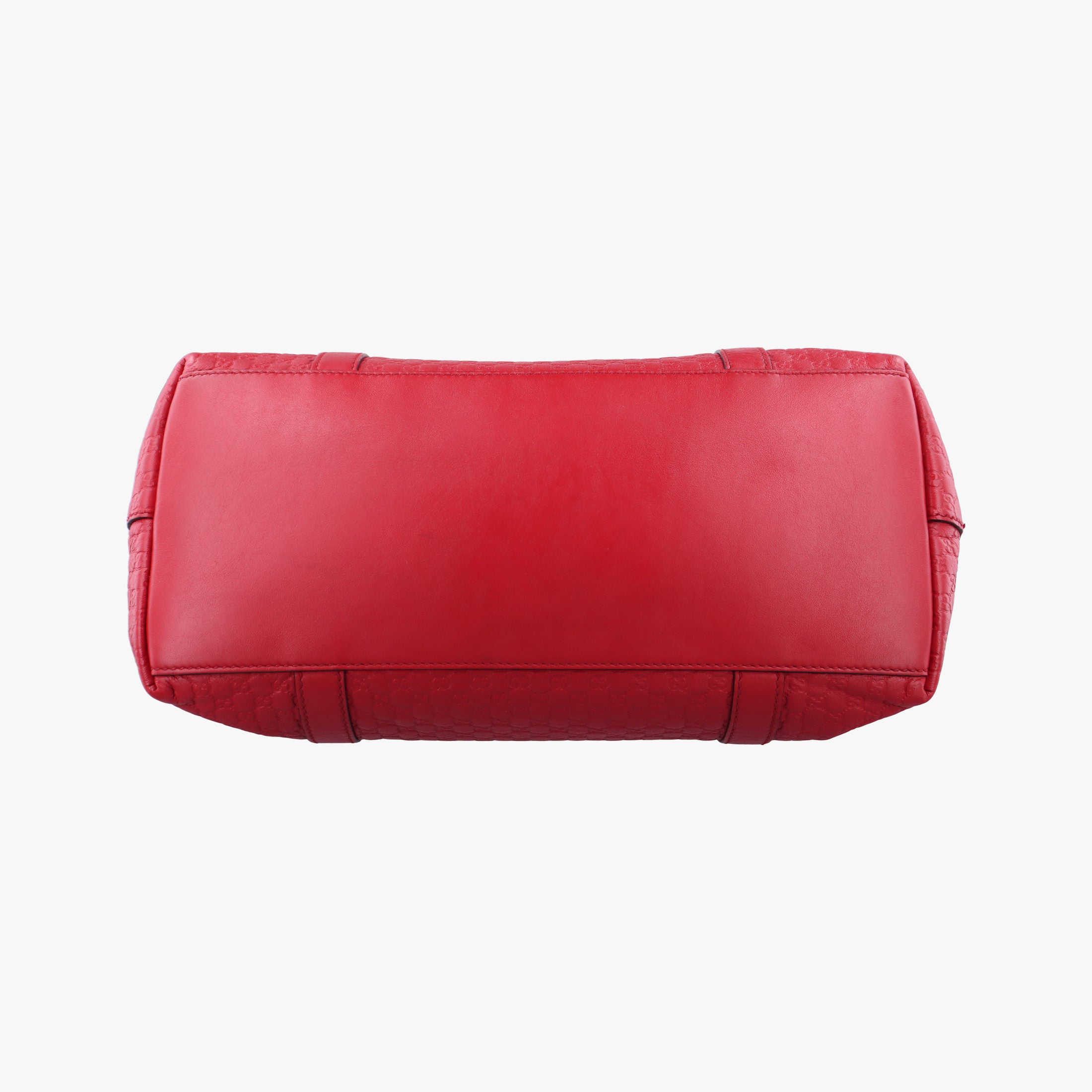 Pre-owned Gucci GG charm dome Red Leather 341503 shoulderbag | stylenewstar