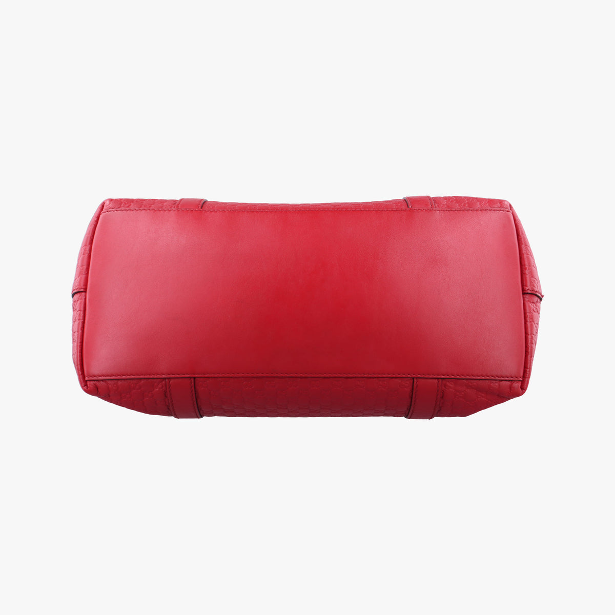 Pre-owned Gucci GG charm dome Red Leather 341503 shoulderbag | stylenewstar