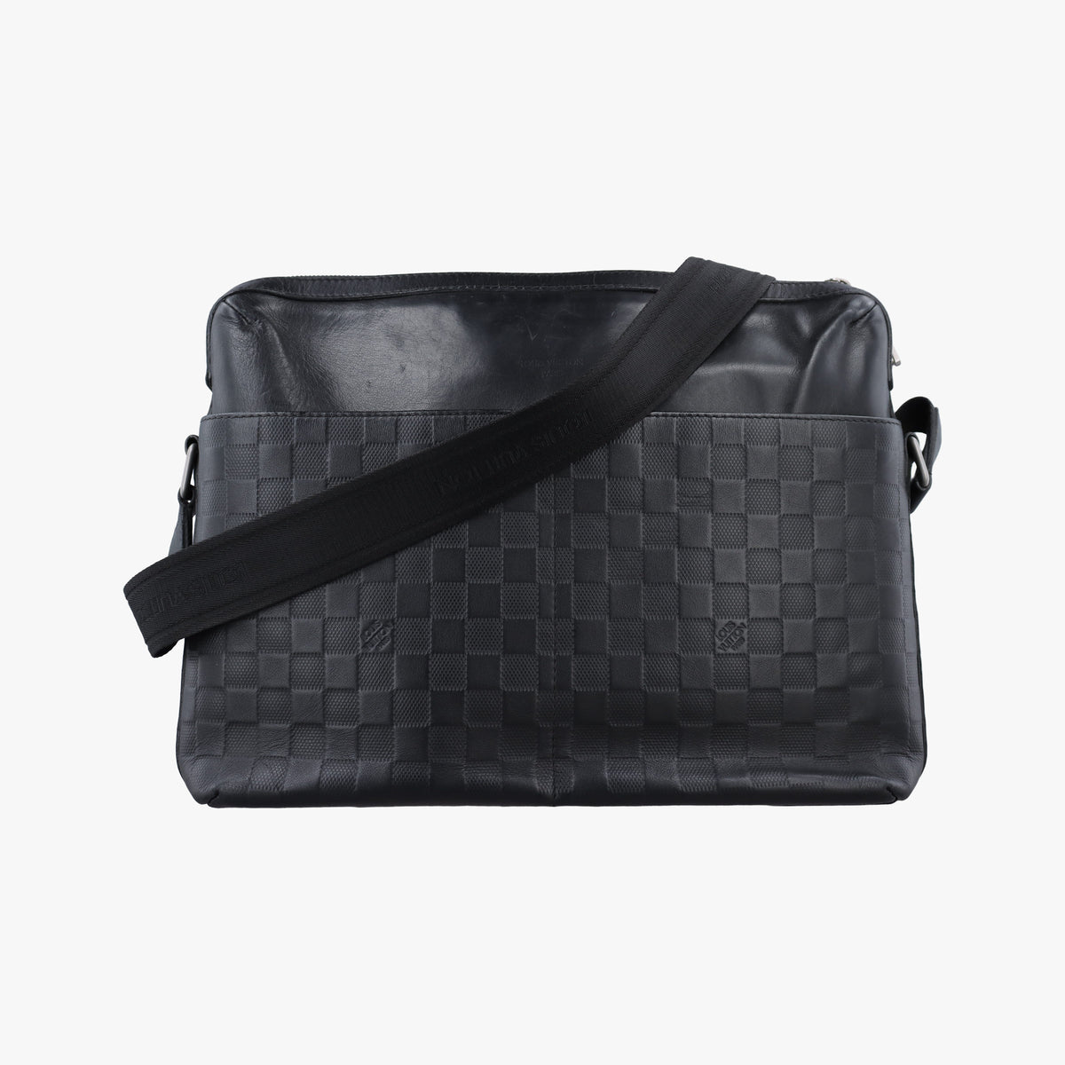 Pre-owned Louis Vuitton CALYPSO MM Noir Damier Infini N41201 shoulderbag | stylenewstar