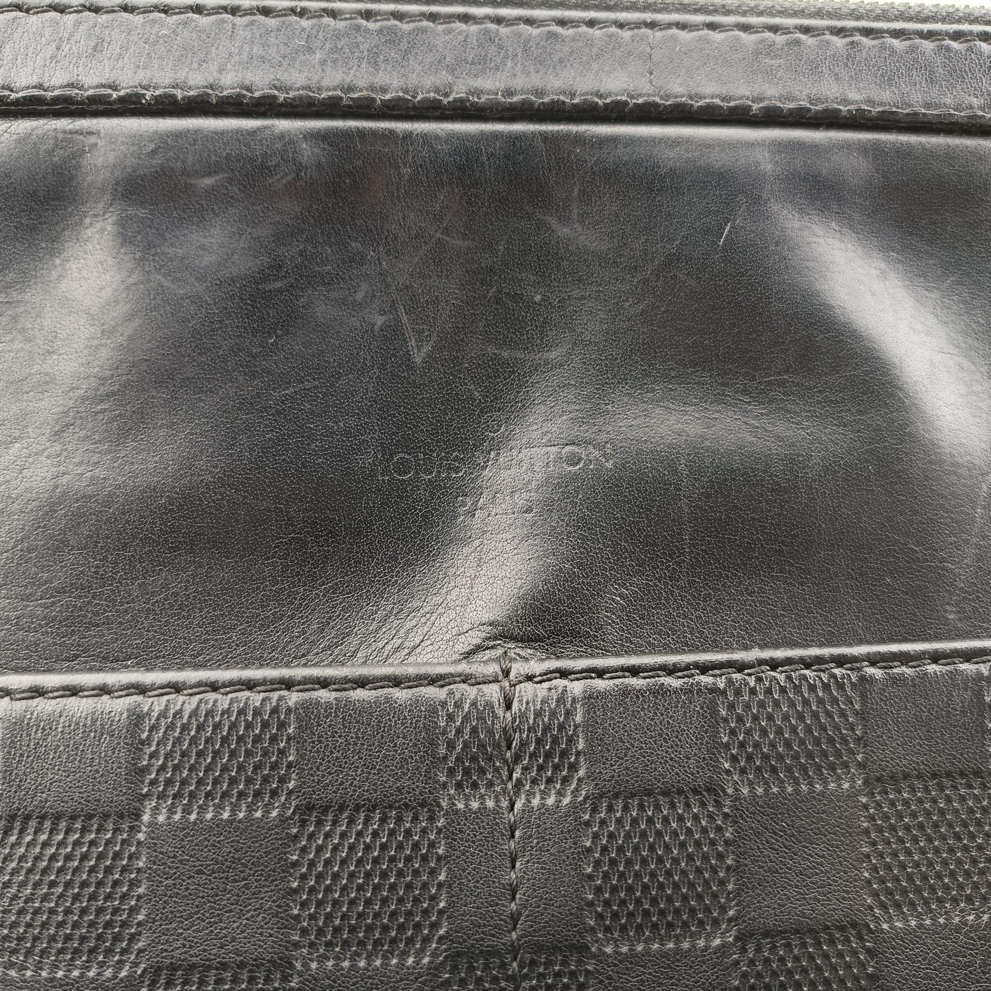 Pre-owned Louis Vuitton CALYPSO MM Noir Damier Infini N41201 shoulderbag | stylenewstar