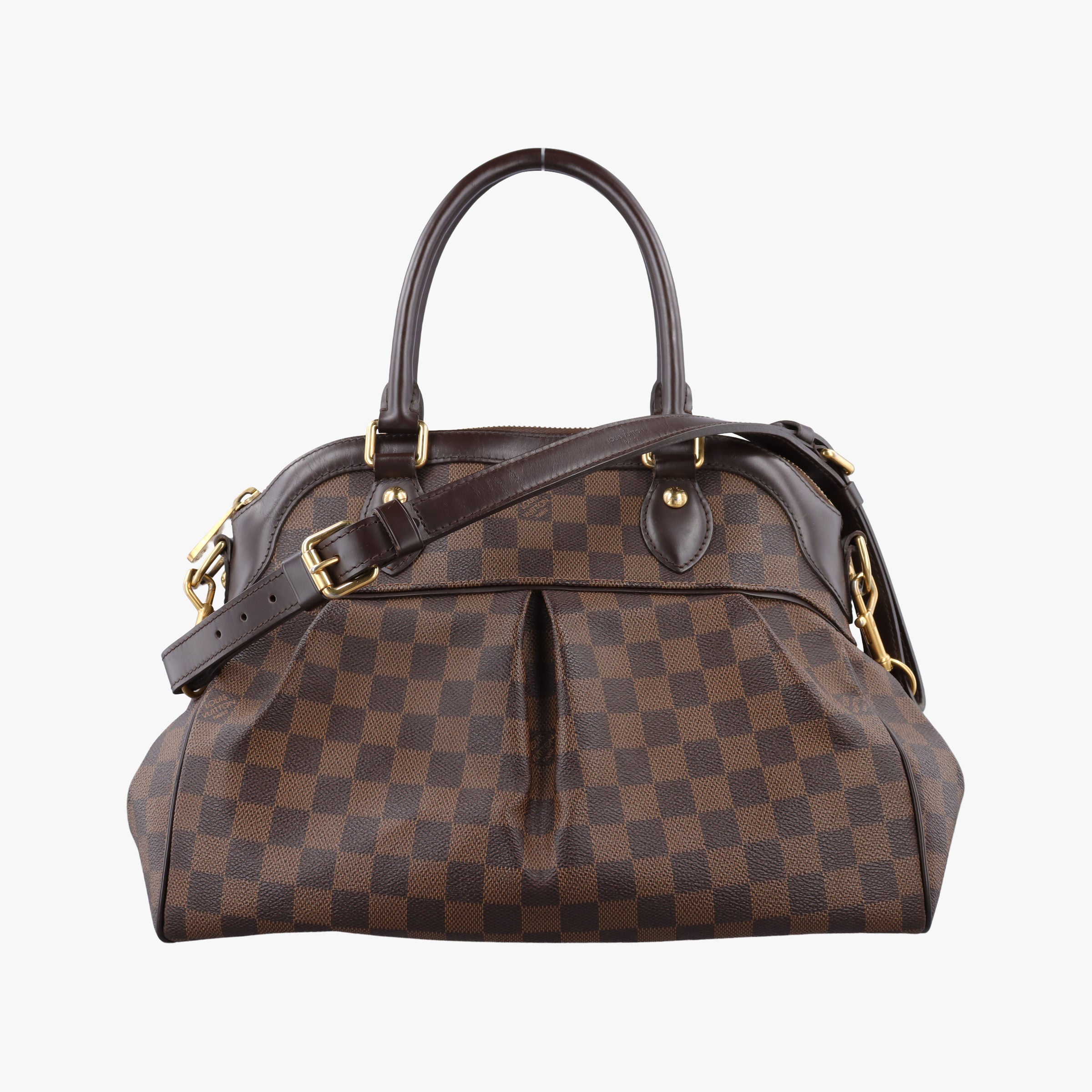 Vintage Louis Vuitton TREVI PM EBENE Damier Canvas N51997 shoulderbag | stylenewstar