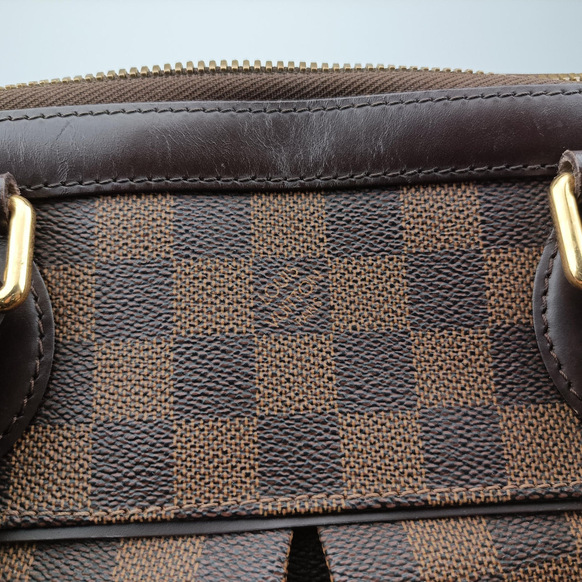 Vintage Louis Vuitton TREVI PM EBENE Damier Canvas N51997 shoulderbag | stylenewstar