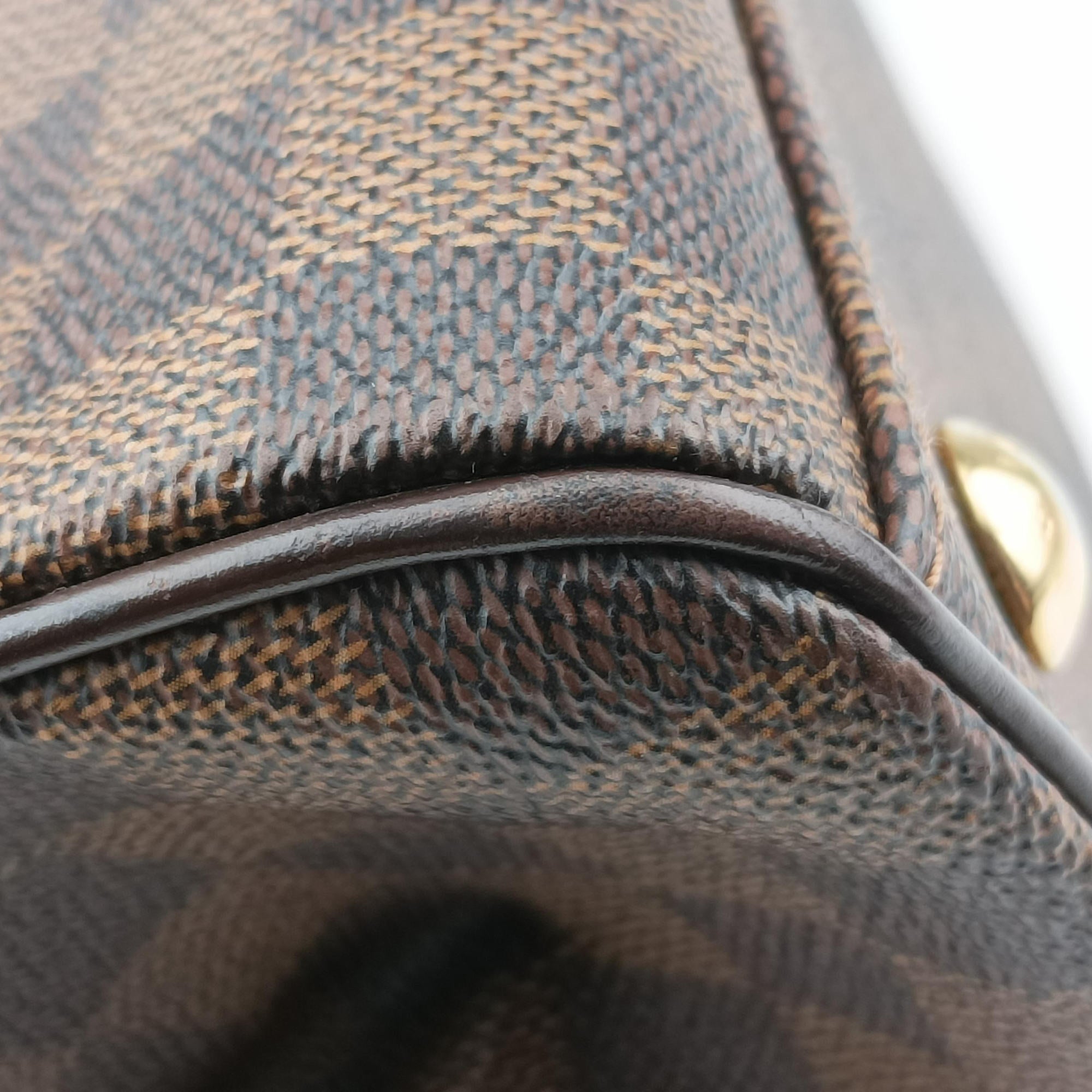 Vintage Louis Vuitton TREVI PM EBENE Damier Canvas N51997 shoulderbag | stylenewstar