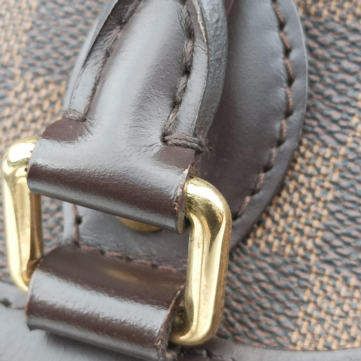 Vintage Louis Vuitton TREVI PM EBENE Damier Canvas N51997 shoulderbag | stylenewstar
