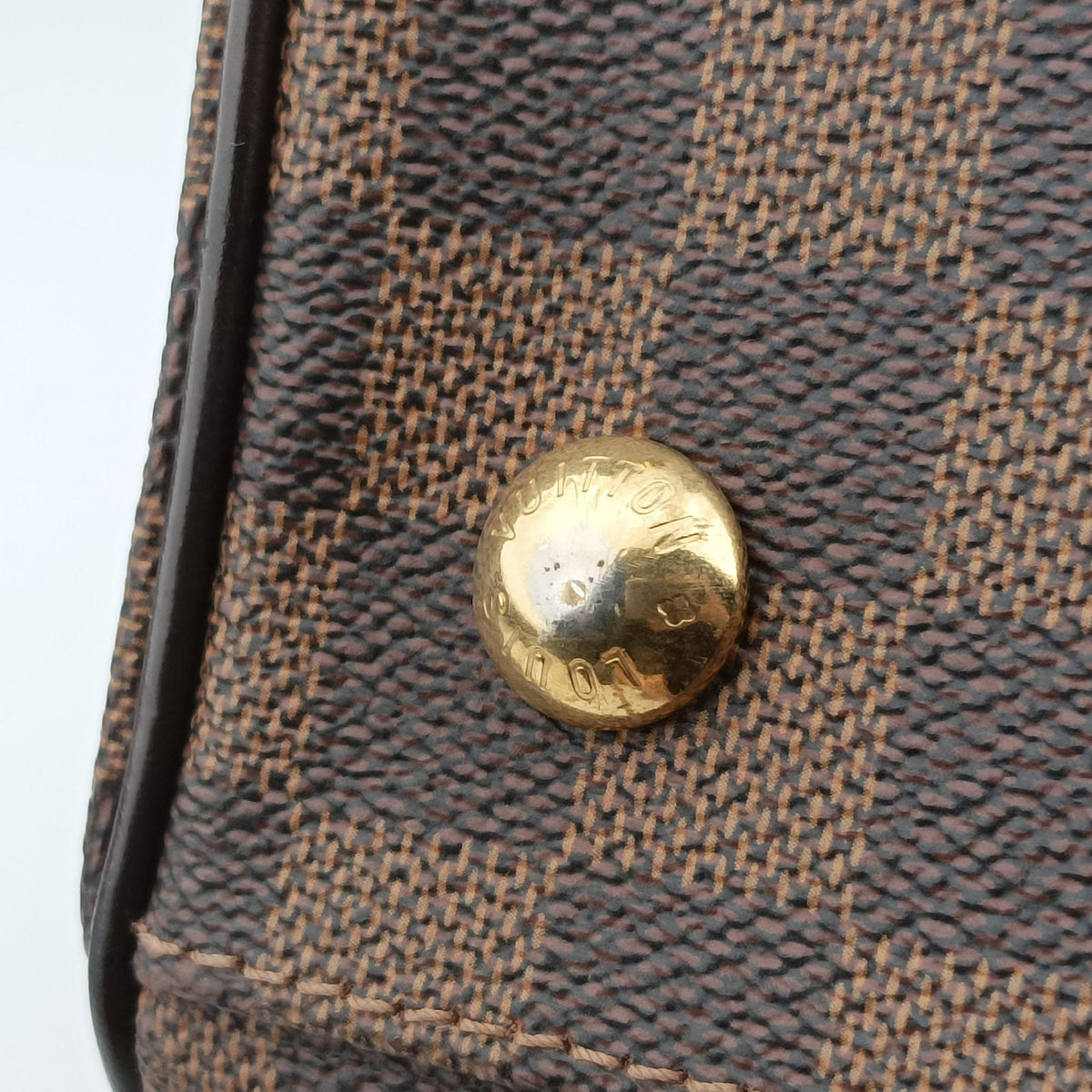 Vintage Louis Vuitton TREVI PM EBENE Damier Canvas N51997 shoulderbag | stylenewstar
