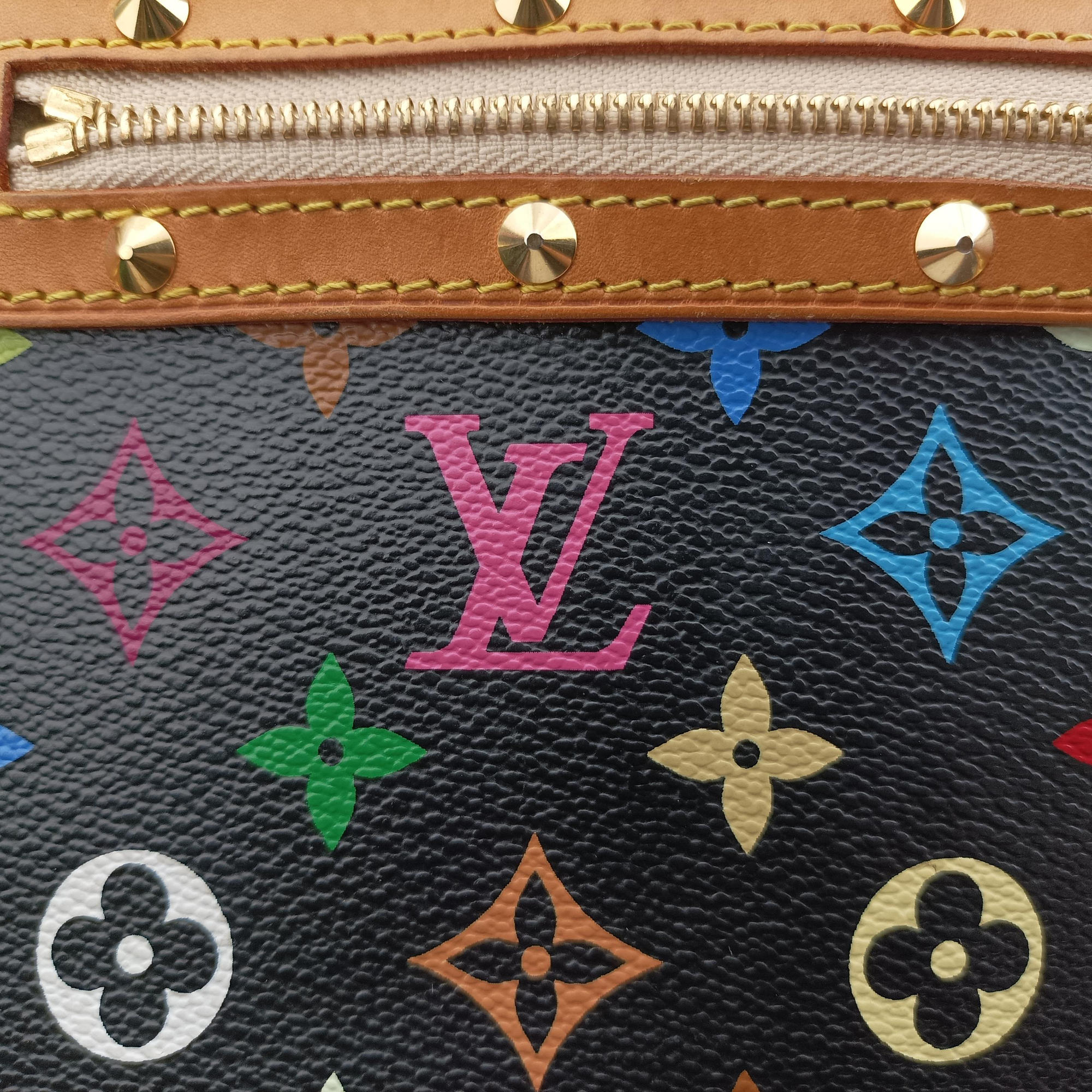 Vintage Louis Vuitton Boulogne Noir Monogram Multicolor M92638 shoulderbag | stylenewstar