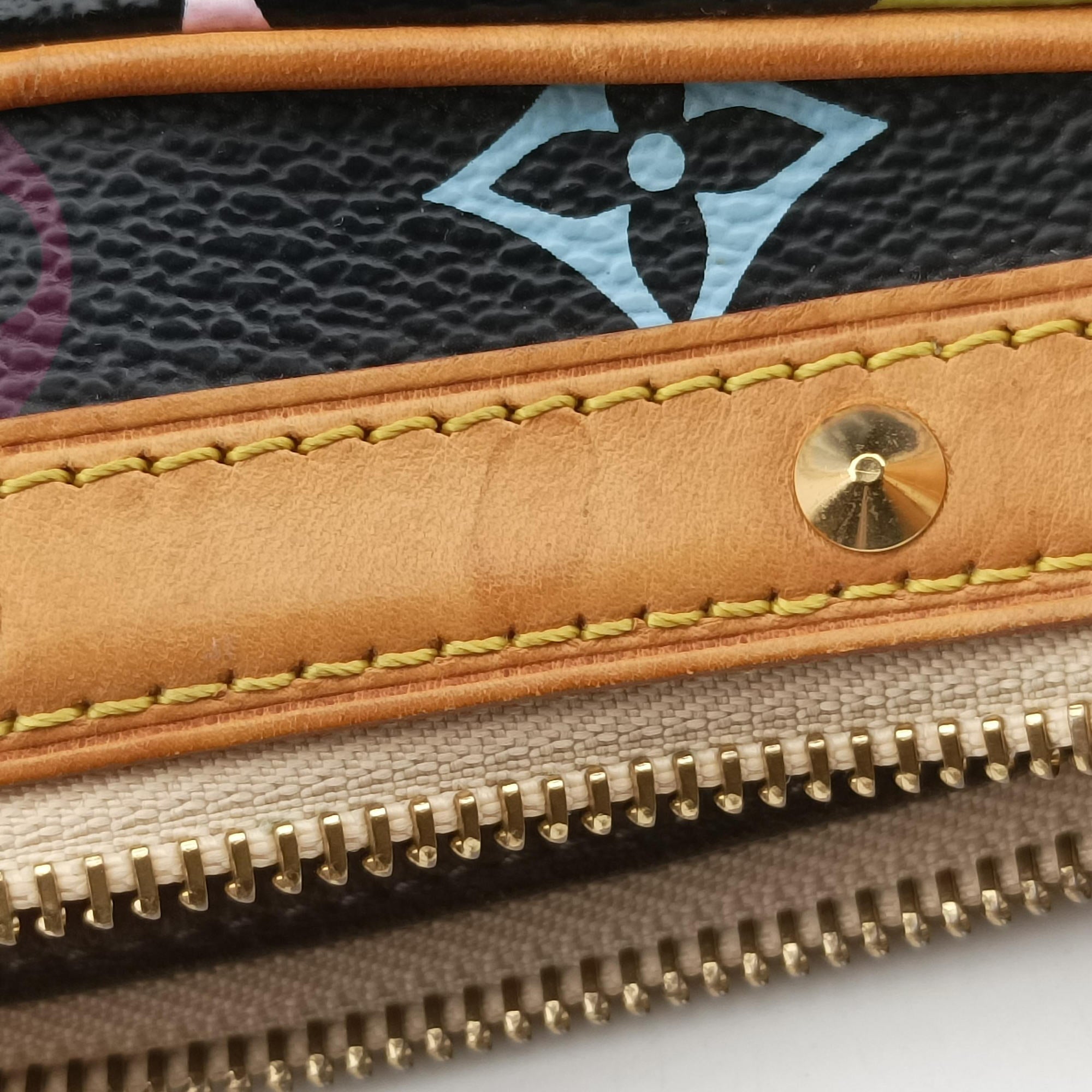 Vintage Louis Vuitton Boulogne Noir Monogram Multicolor M92638 shoulderbag | stylenewstar