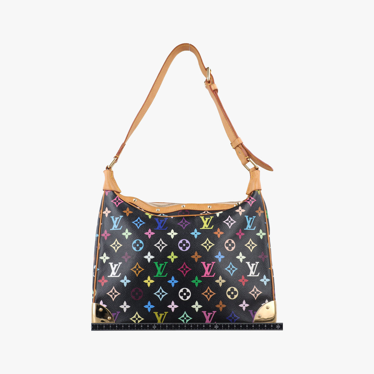 Vintage Louis Vuitton Boulogne Noir Monogram Multicolor M92638 shoulderbag | stylenewstar