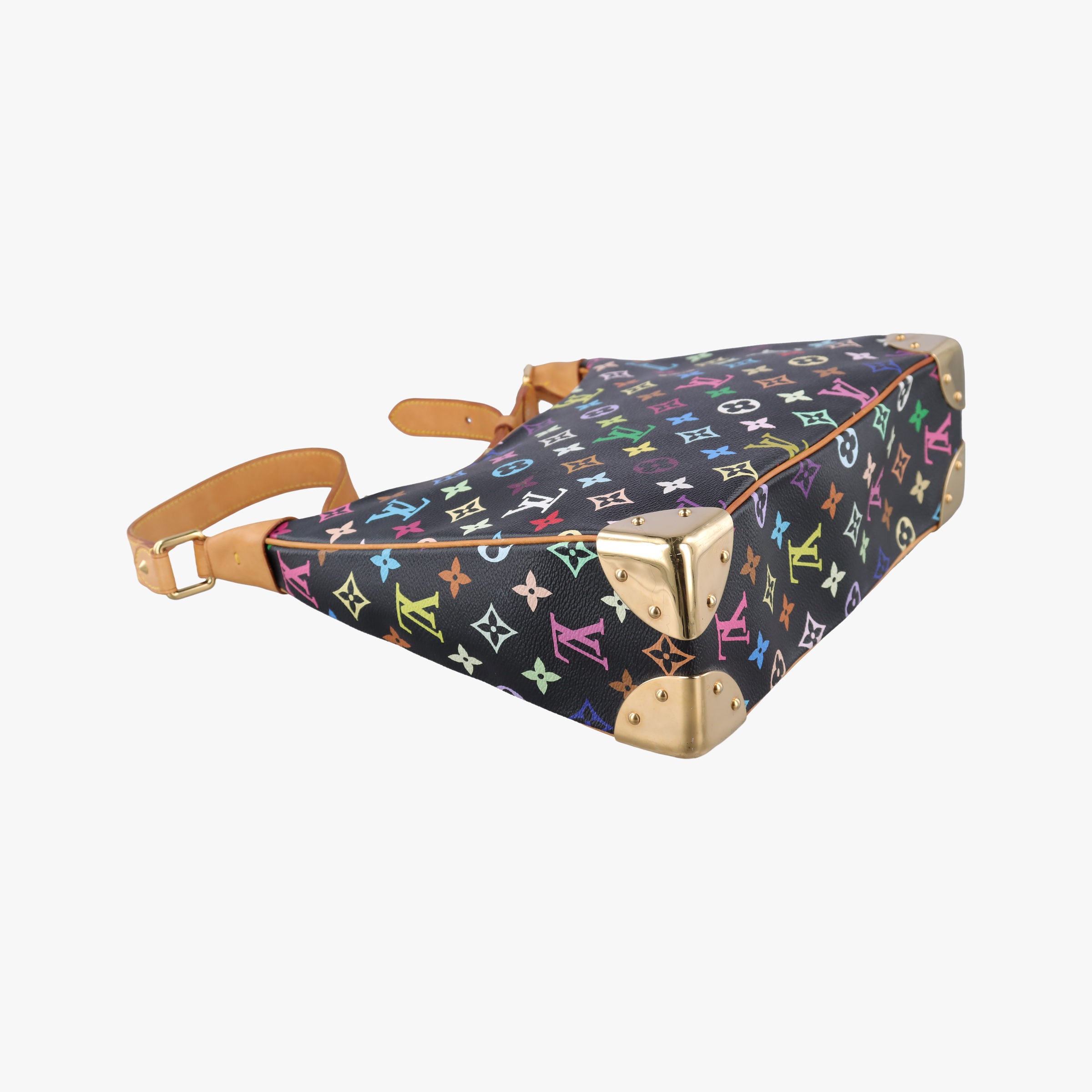 Vintage Louis Vuitton Boulogne Noir Monogram Multicolor M92638 shoulderbag | stylenewstar