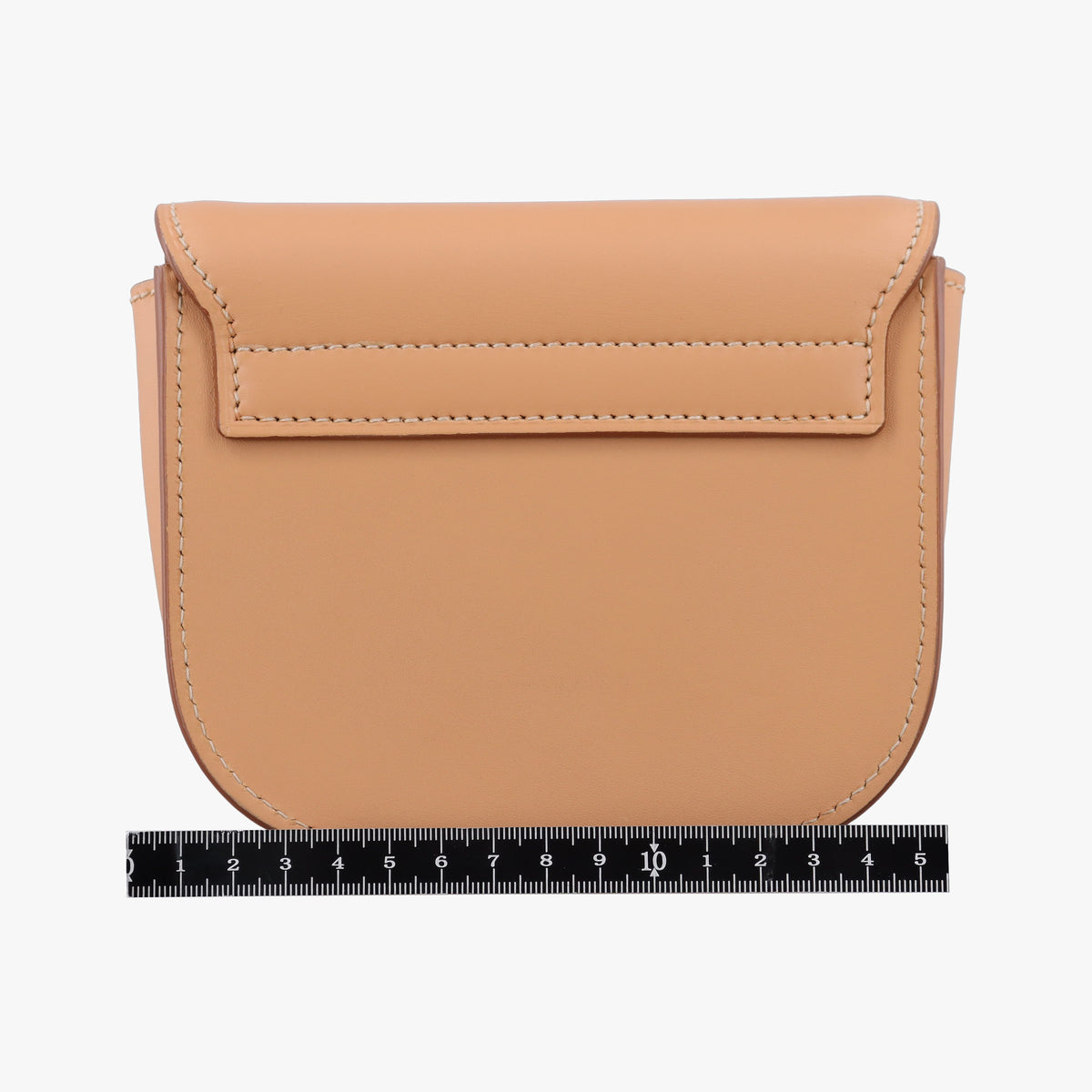 Pre-owned Yves Saint Laurent KAIA small Beige Leather 623097 shoulderbag | stylenewstar