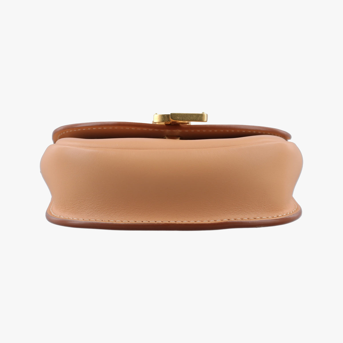 Pre-owned Yves Saint Laurent KAIA small Beige Leather 623097 shoulderbag | stylenewstar