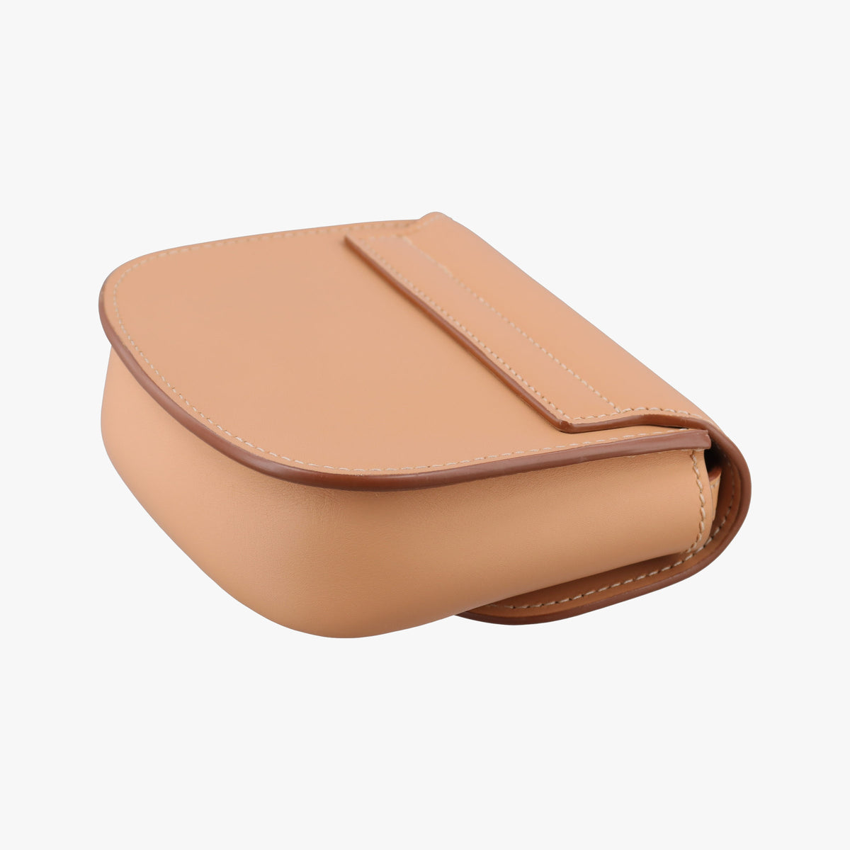 Pre-owned Yves Saint Laurent KAIA small Beige Leather 623097 shoulderbag | stylenewstar