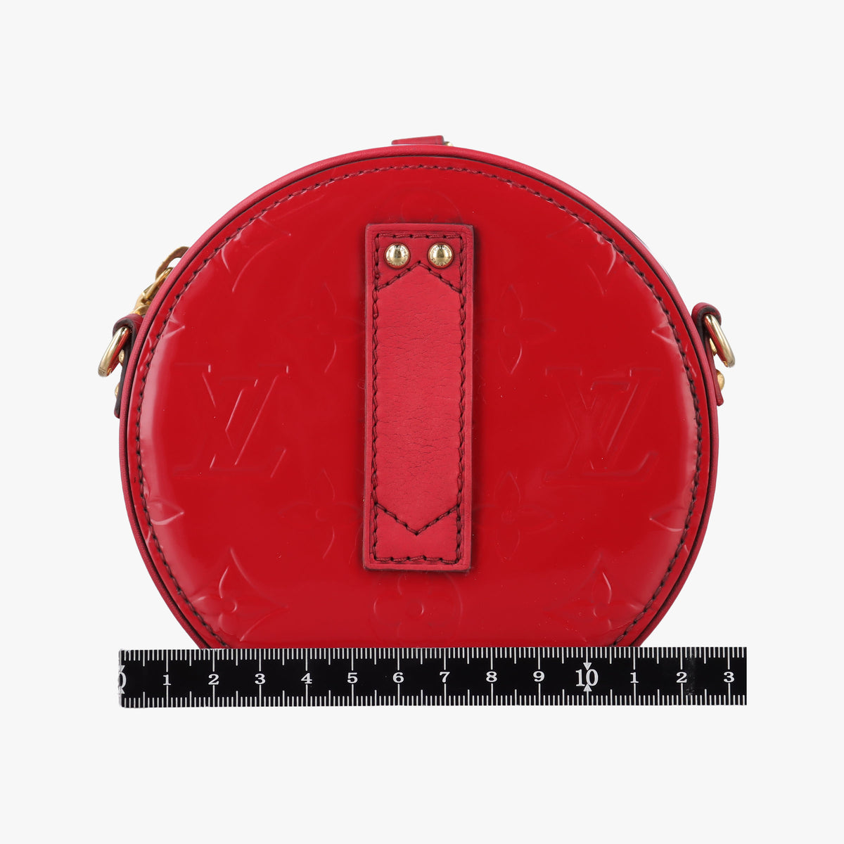 Pre-owned Louis Vuitton BOITE CHAPEAU SOUPLE Rouge Vernis M90498 shoulderbag | stylenewstar