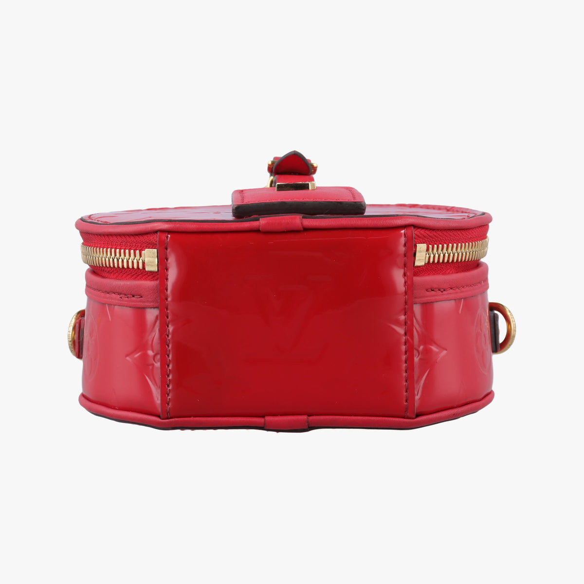 Pre-owned Louis Vuitton BOITE CHAPEAU SOUPLE Rouge Vernis M90498 shoulderbag | stylenewstar
