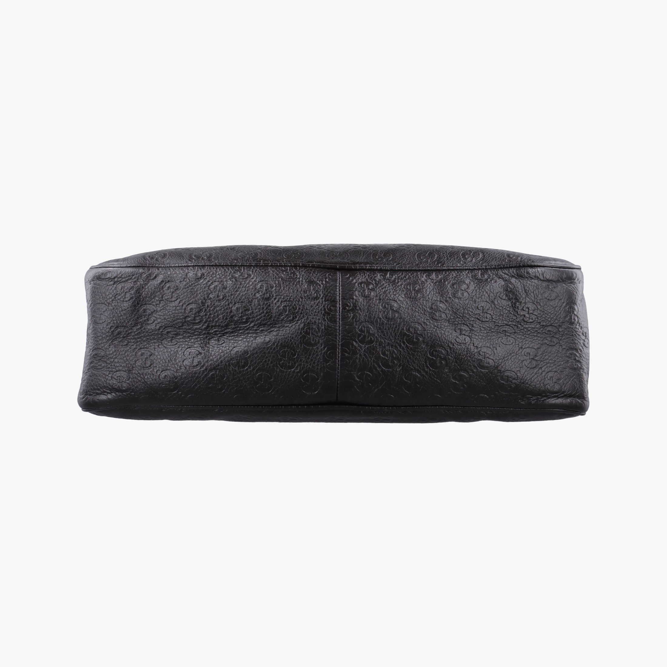 Vintage Gucci Guccissima Messenger Black Leather 223665 shoulderbag | stylenewstar