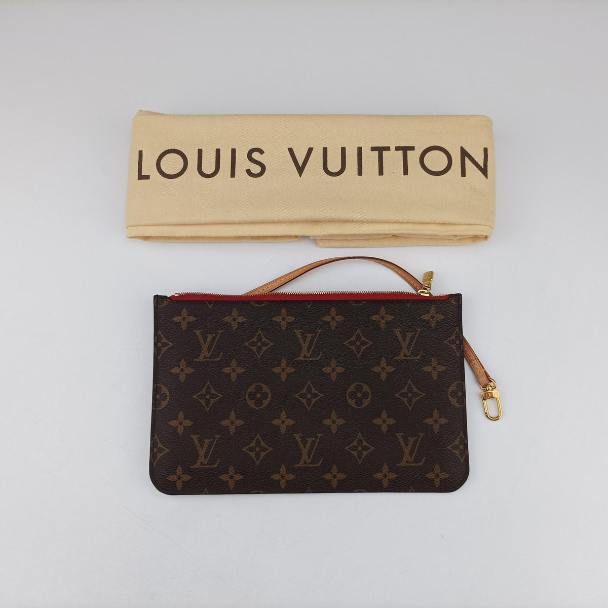 Pre-owned Louis Vuitton NEVERFULLMM Brown Monogram Canvas M40156 shoulderbag | stylenewstar