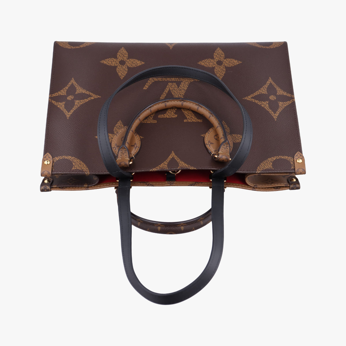 Pre-owned Louis Vuitton On the Go MM Monogram/Brown Monogram Canvas M45321 shoulderbag | stylenewstar