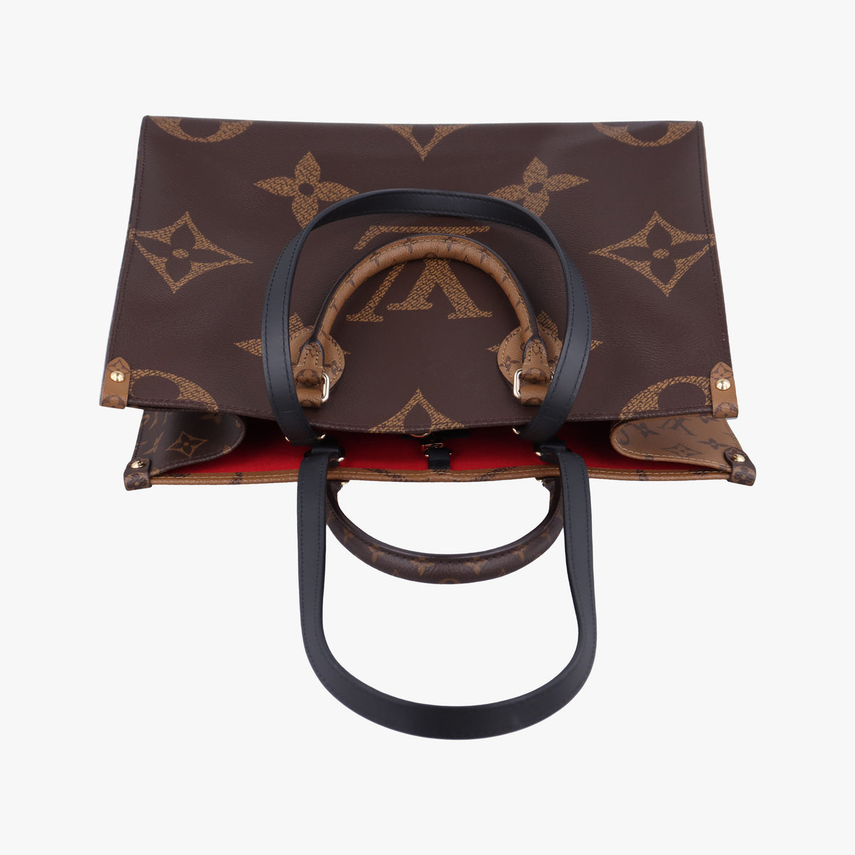 Pre-owned Louis Vuitton On the Go MM Monogram/Brown Monogram Canvas M45321 shoulderbag | stylenewstar